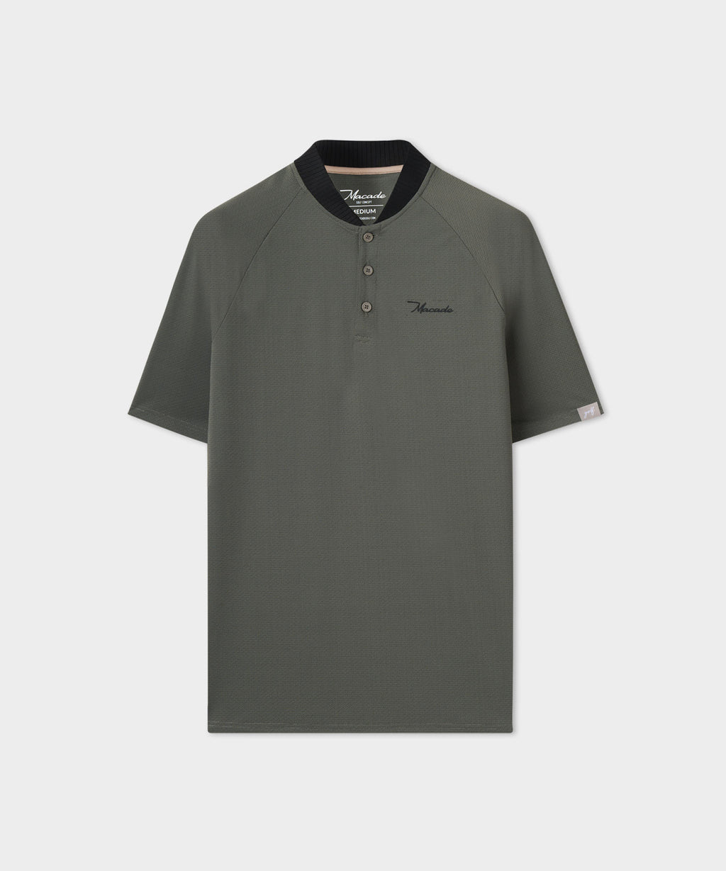 Men's Crew TR Bomber Shirt - Green