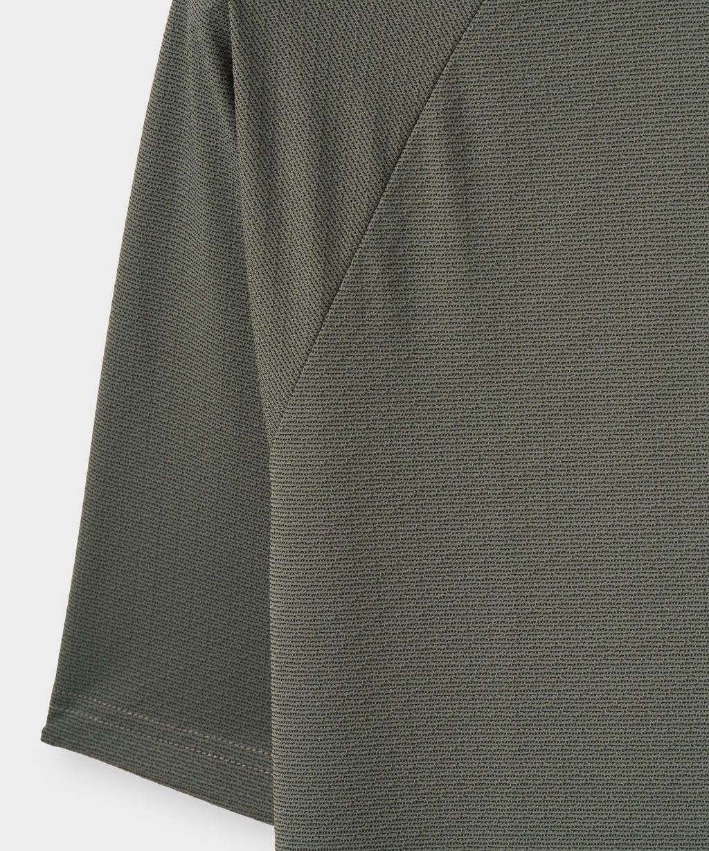 Men's Crew TR Bomber Shirt - Green