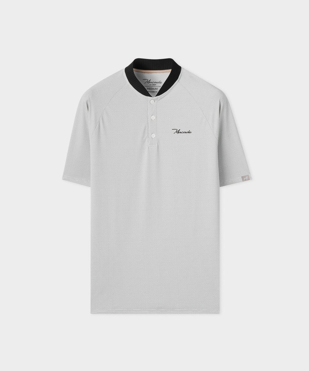 Men's Crew TR Bomber Shirt - White