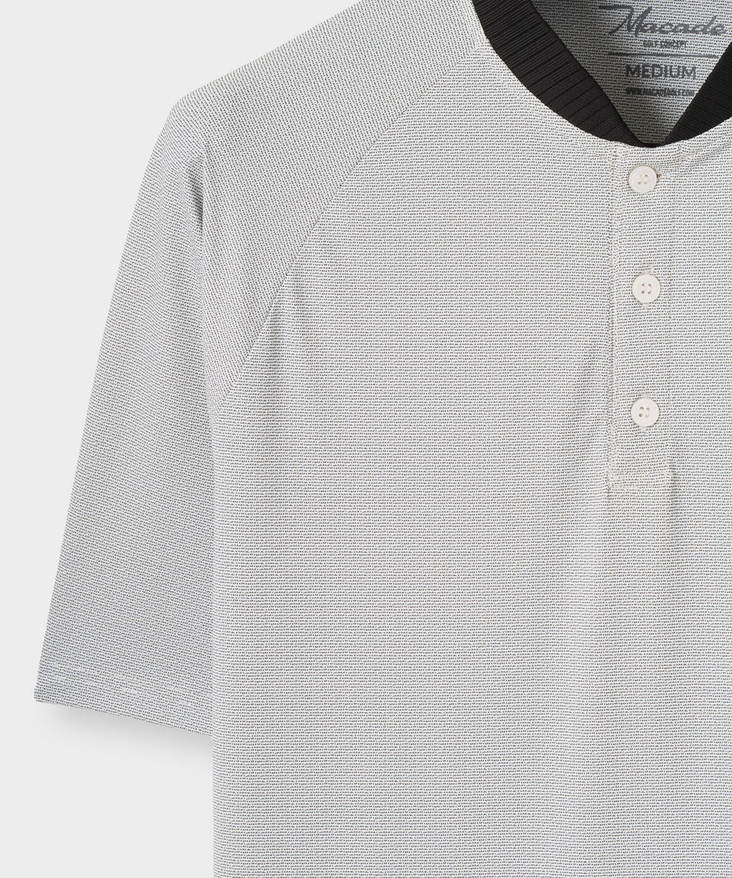 Men's Crew TR Bomber Shirt - White