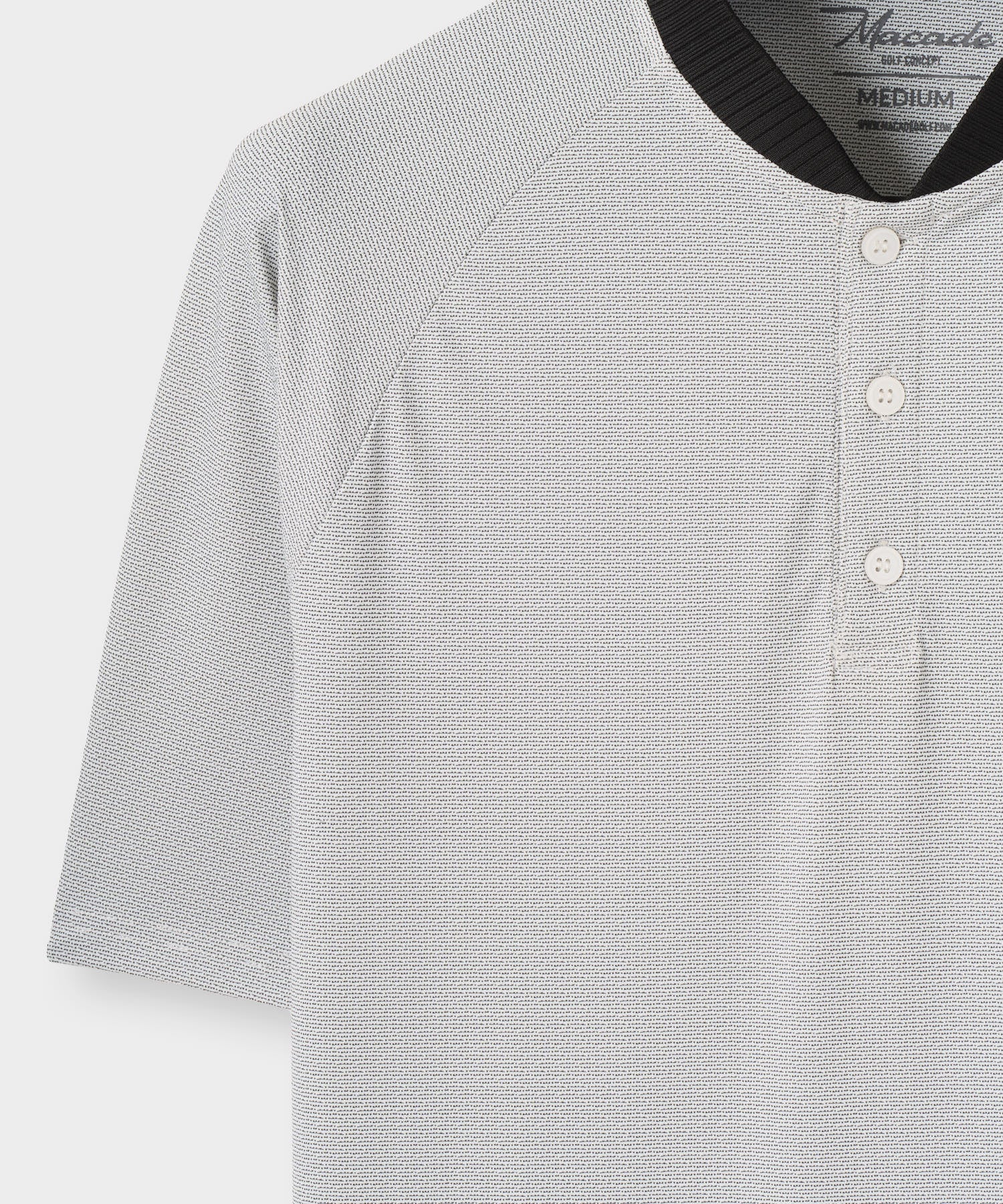 Men's Crew TR Bomber Shirt - White