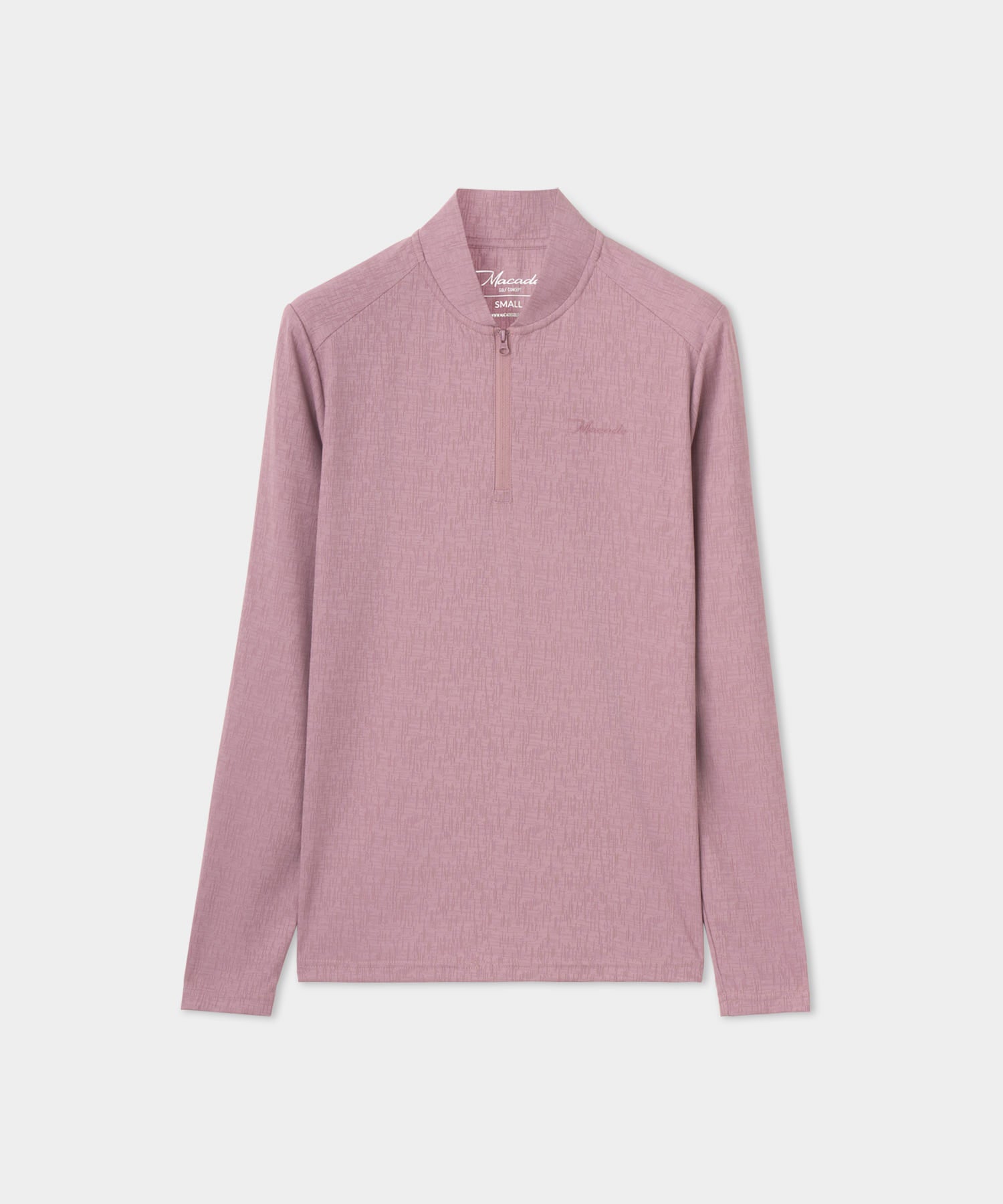 Women's Dawn Long-Sleeve Bomber Shirt - Mauve