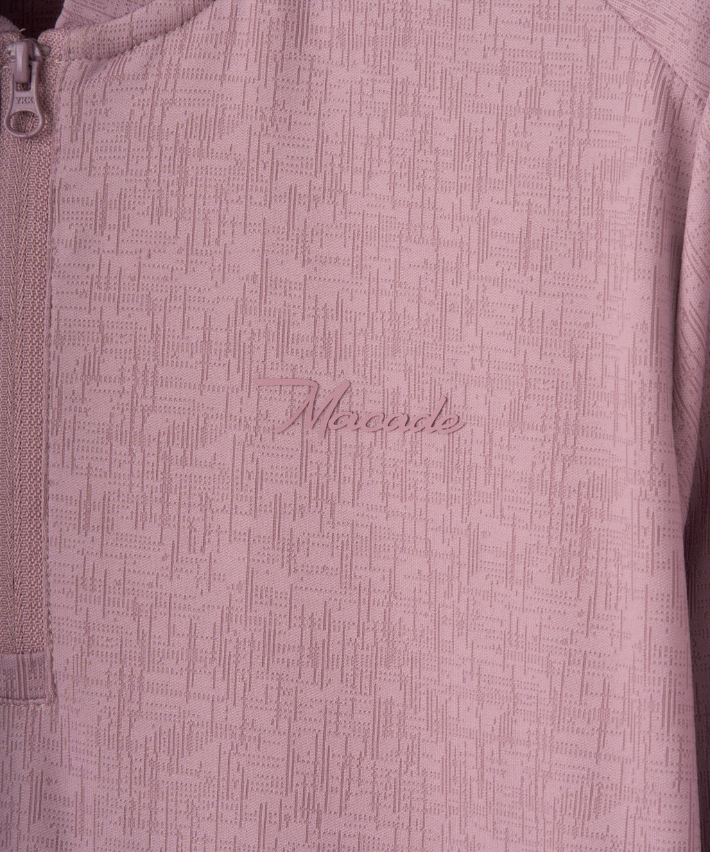Women's Dawn Long-Sleeve Bomber Shirt - Mauve