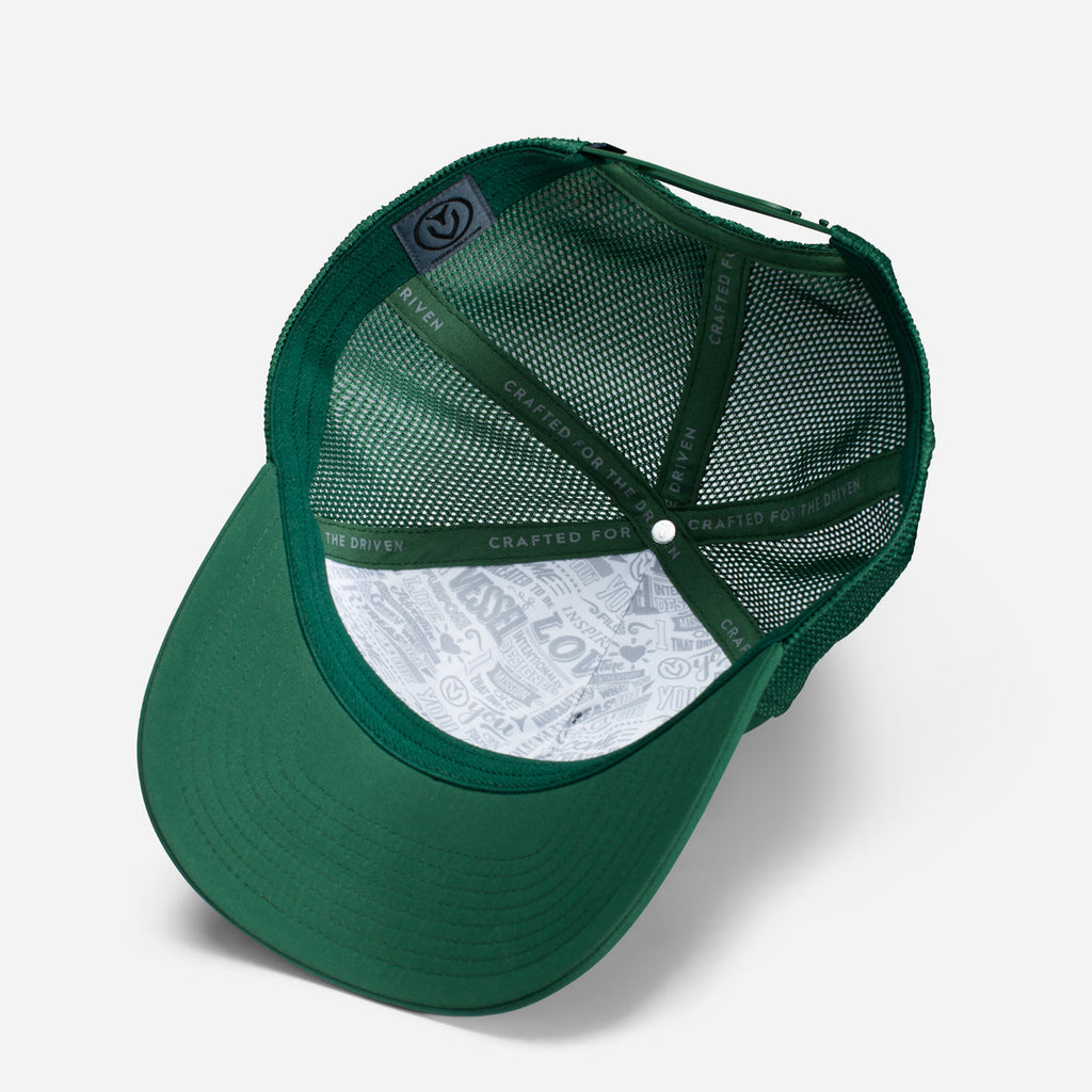 Tour Performance Mesh Hat Green