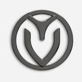 Metal Ball Marker (Gunmetal)