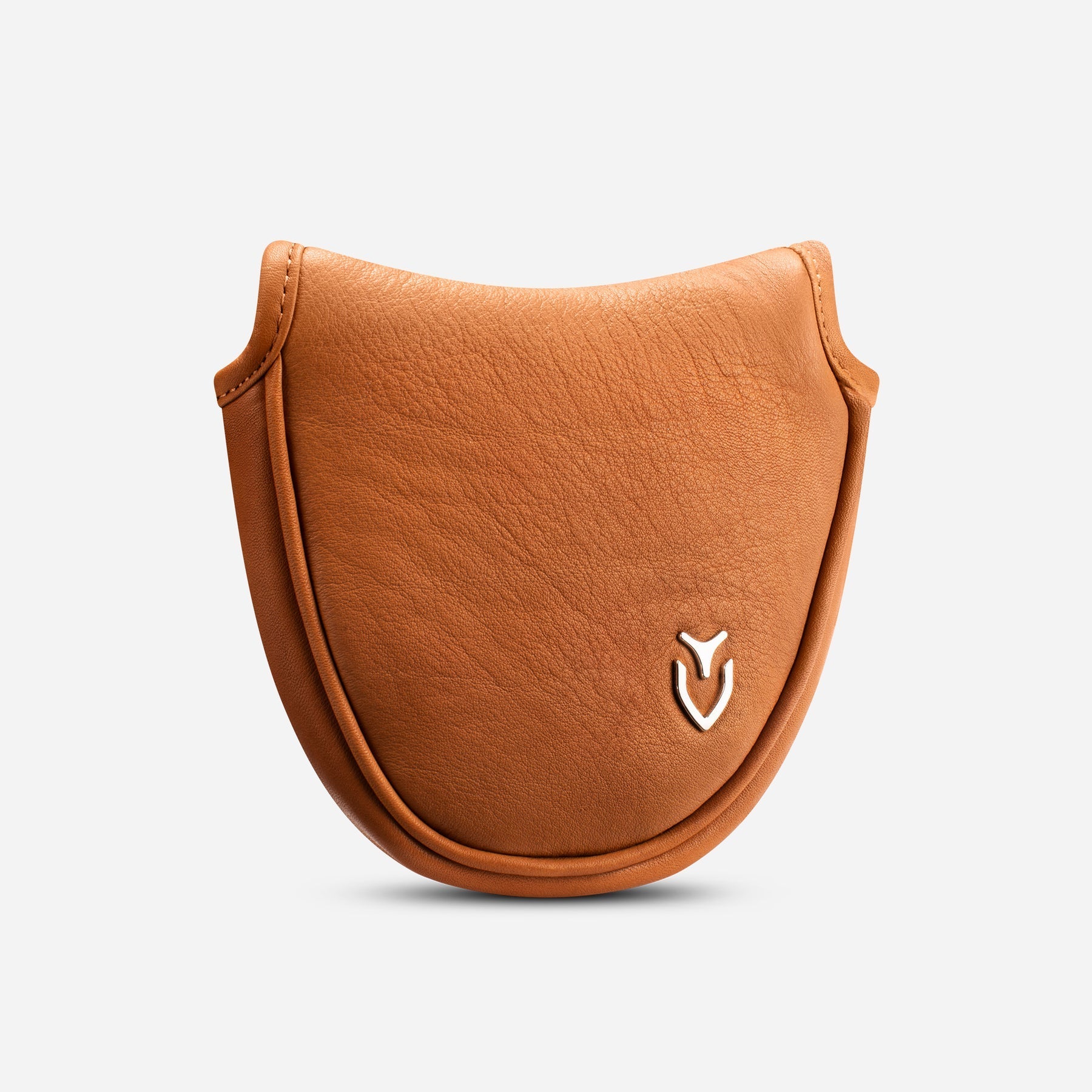 Genuine Leather Mallet Cover in Smooth Brown