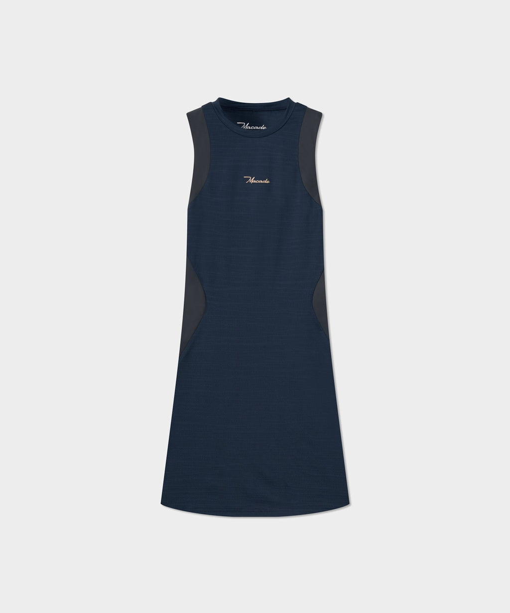 Women's Inez Sleeveless Dress - Steel Blue