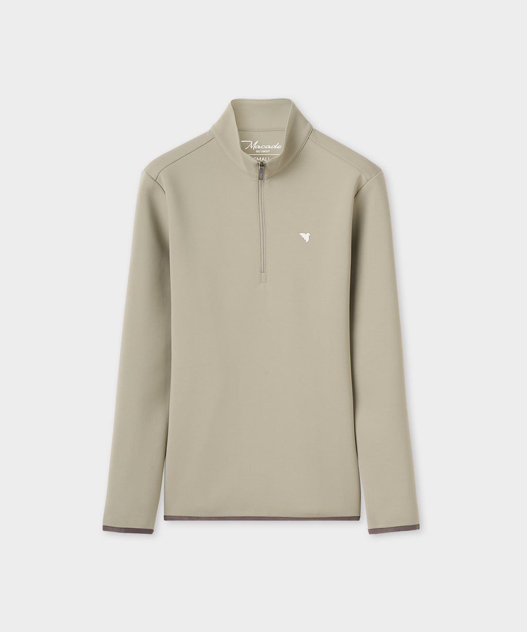 Men's Therma Quarter Zip - Jade Green
