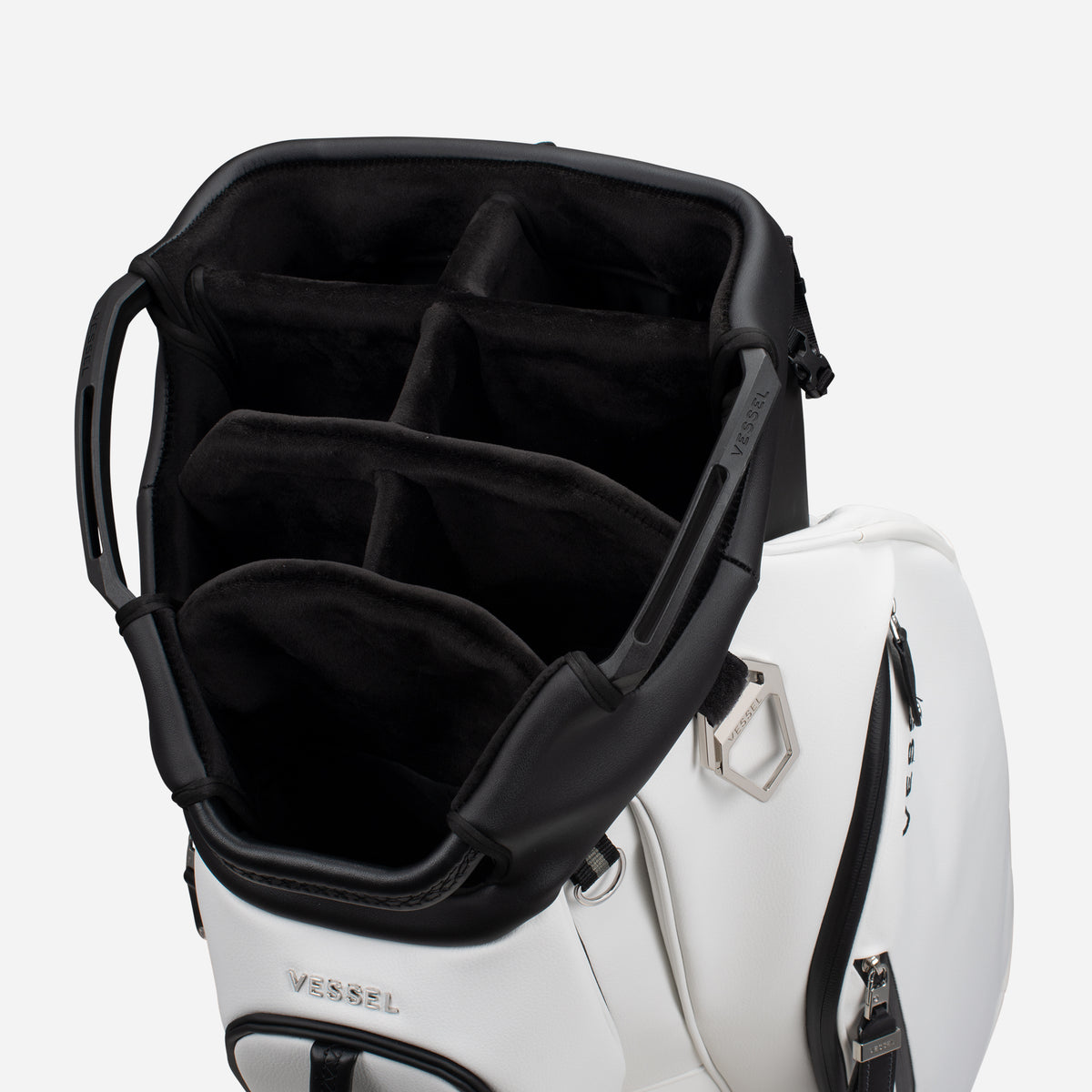 Lux Cart II in Pebble White