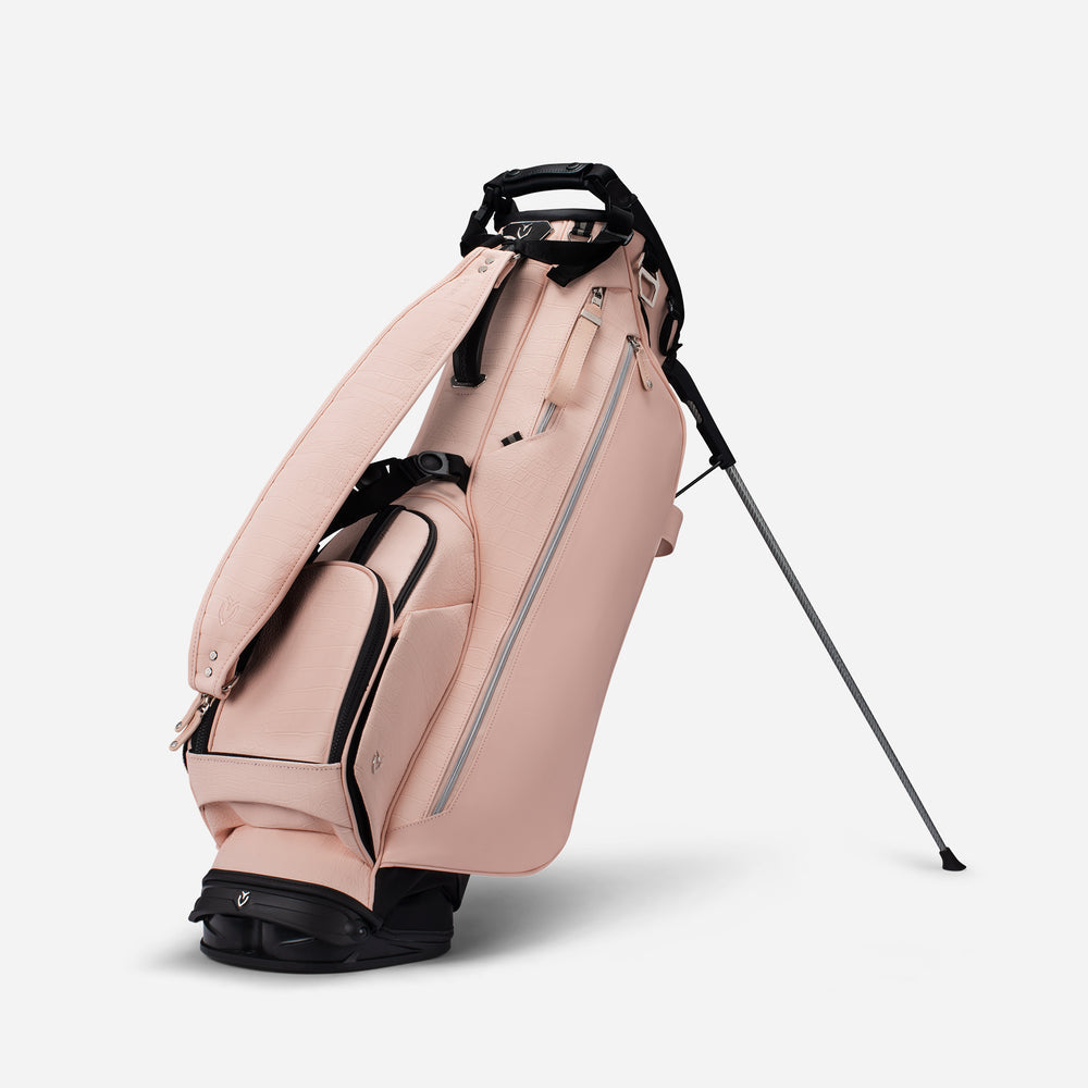 Lux Stand in Blush Croc