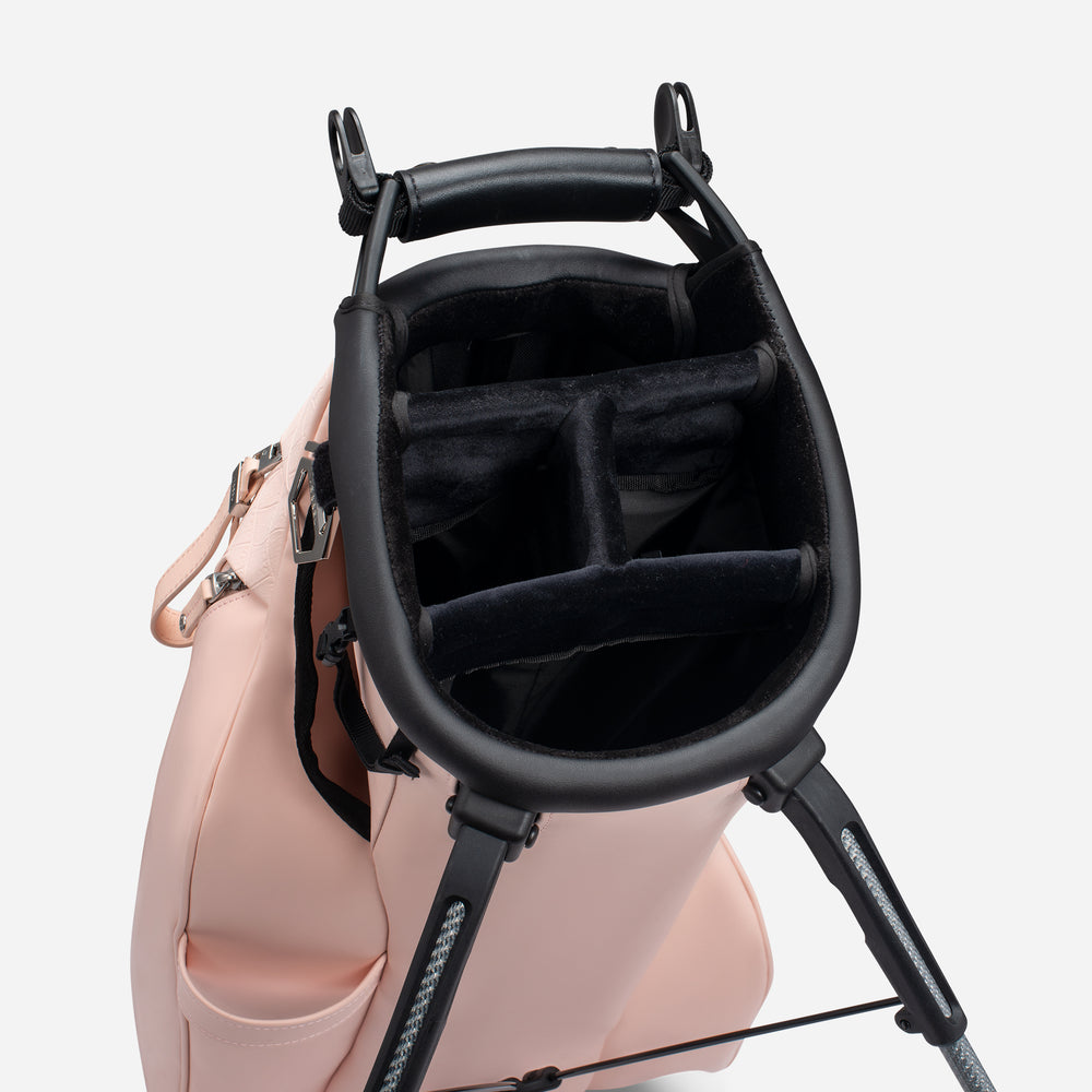 Lux Stand in Blush Croc