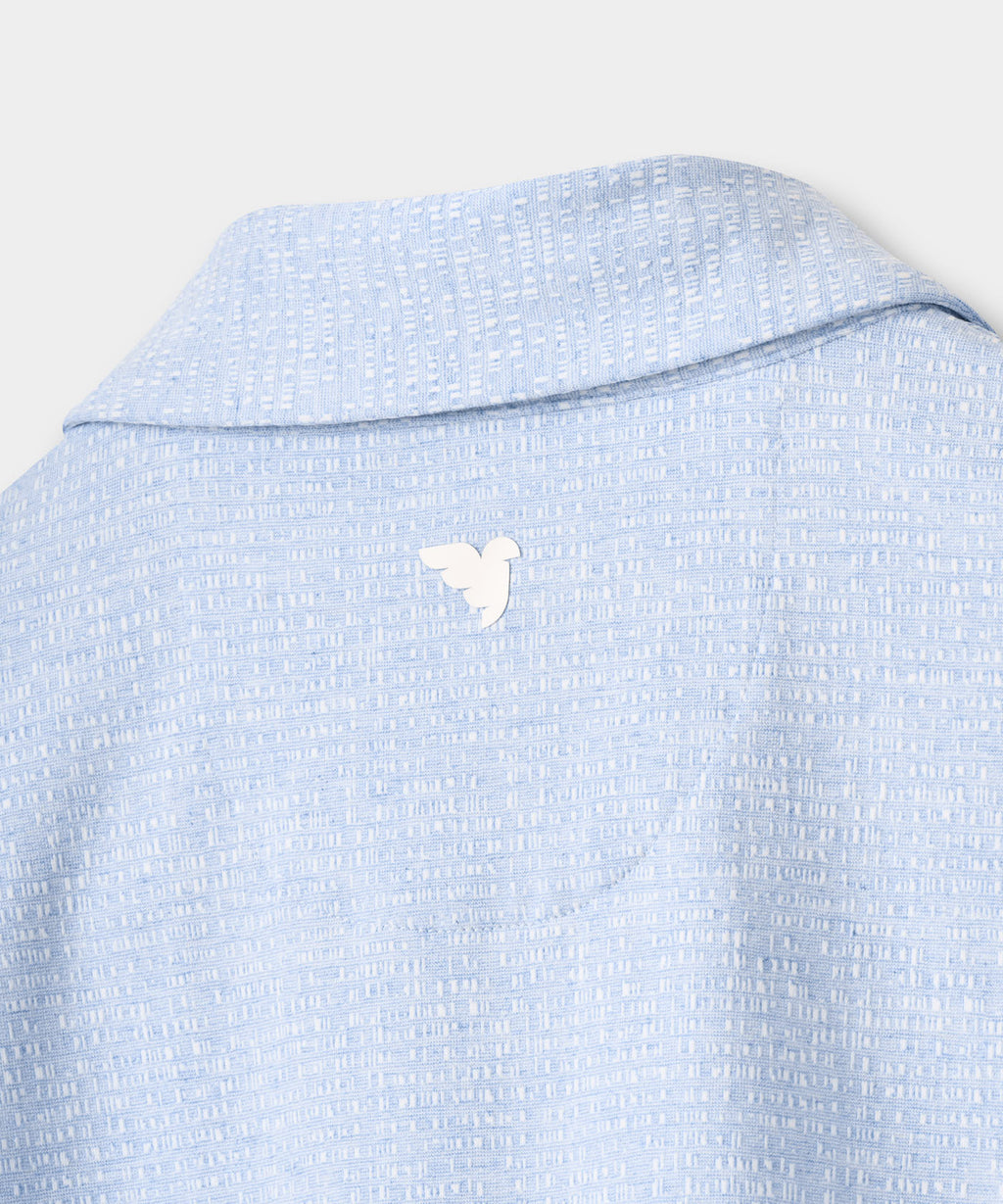 Light Blue Ridgeweave TX Shirt