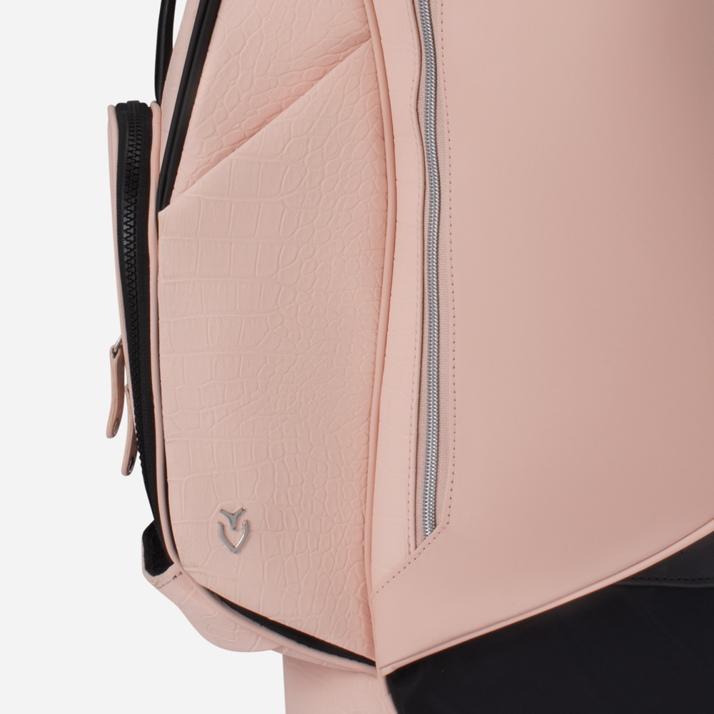 Lux Stand in Blush Croc