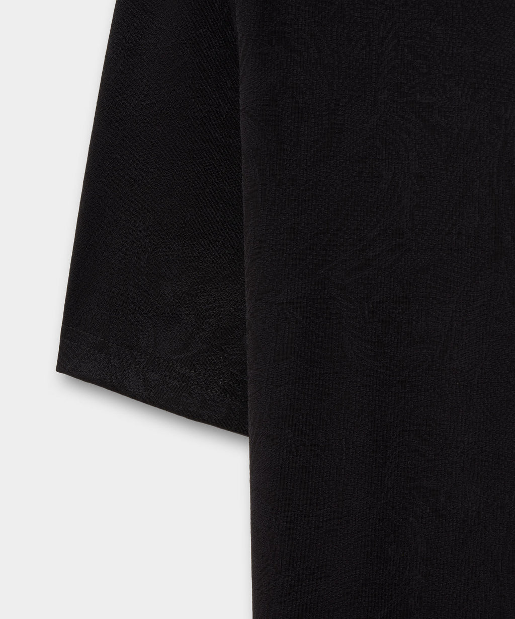 Men's Paisley Core Polo Shirt - Black