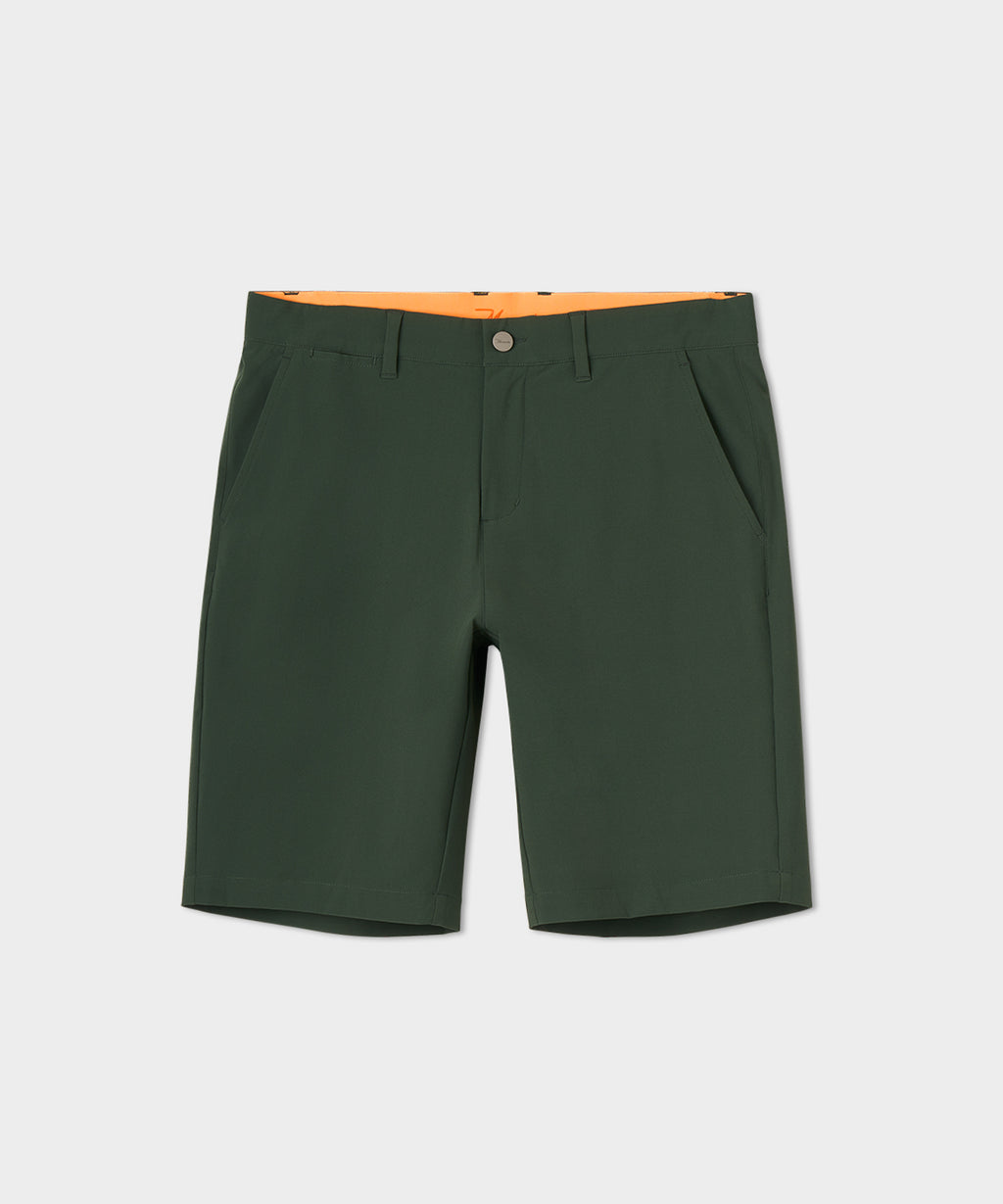 Men's Four-Way Stretch Shorts - Forest Green