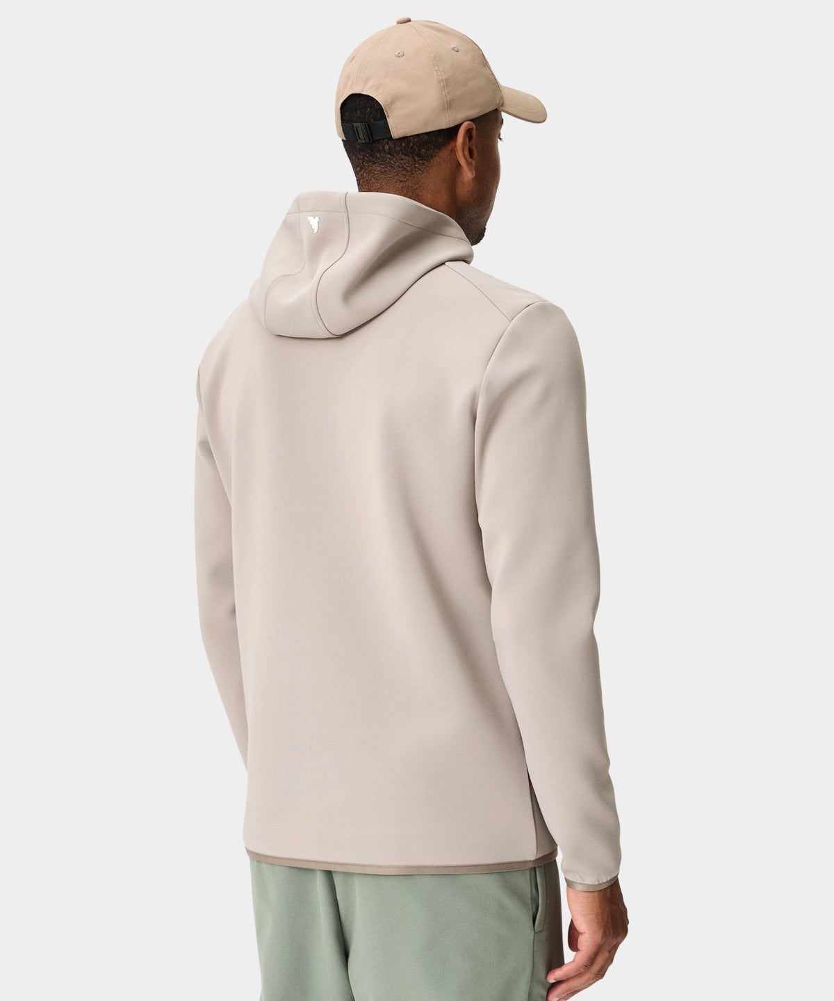 Therma Zip Hoodie - Taupe