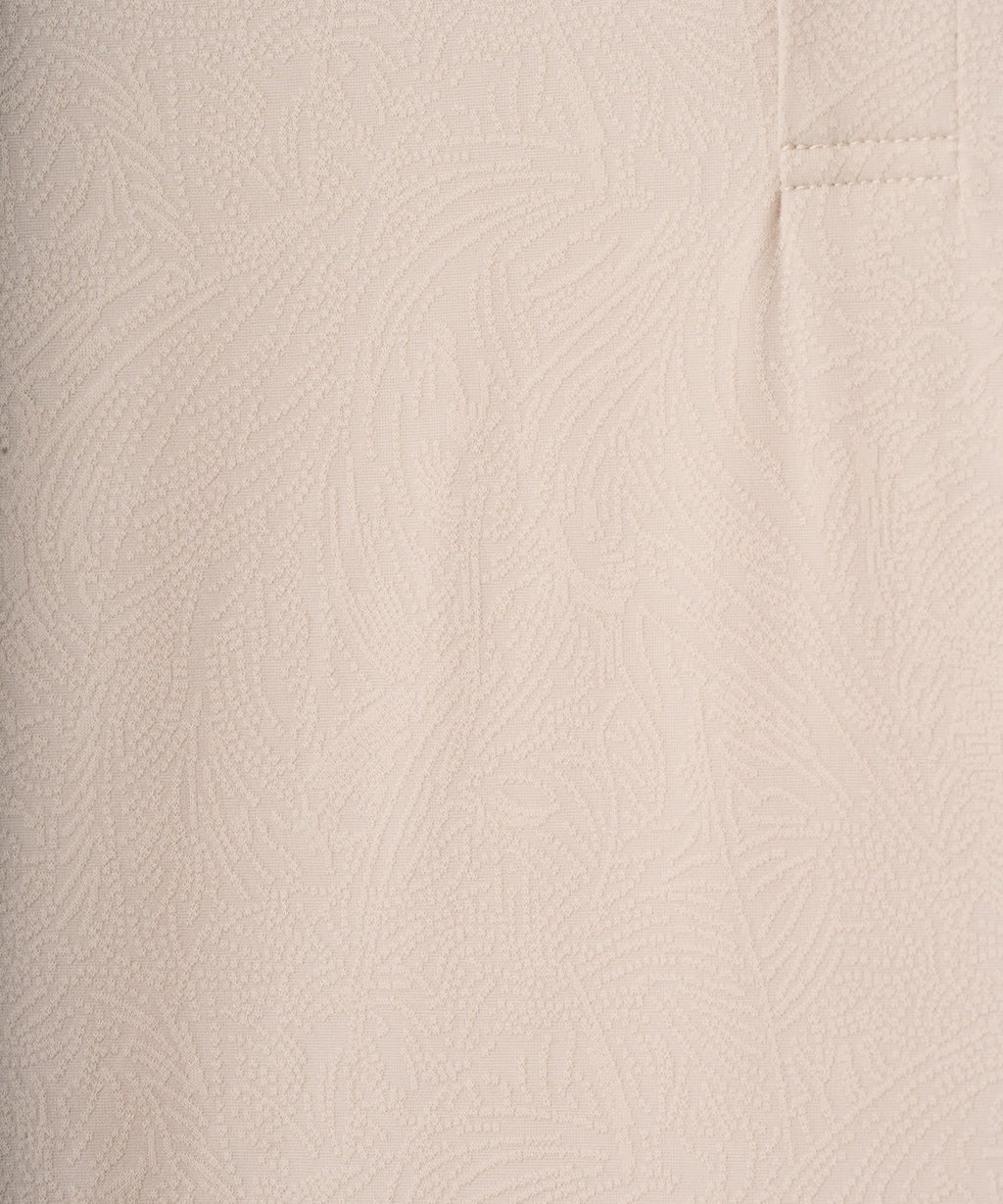 Men's Paisley Core Polo Shirt - Tan