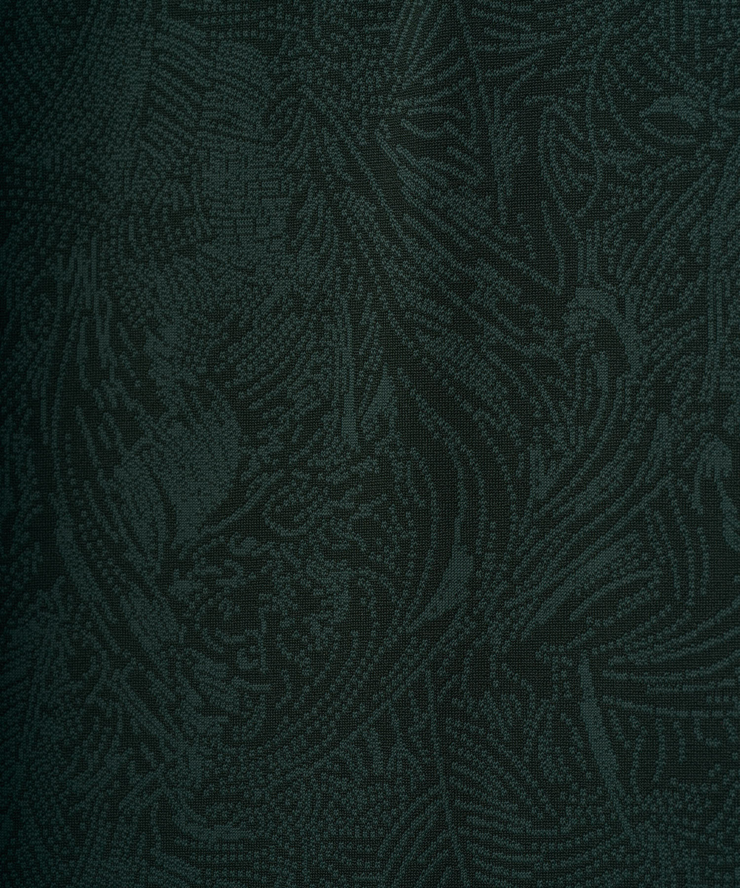 Men's Paisley Core Polo Shirt - Green