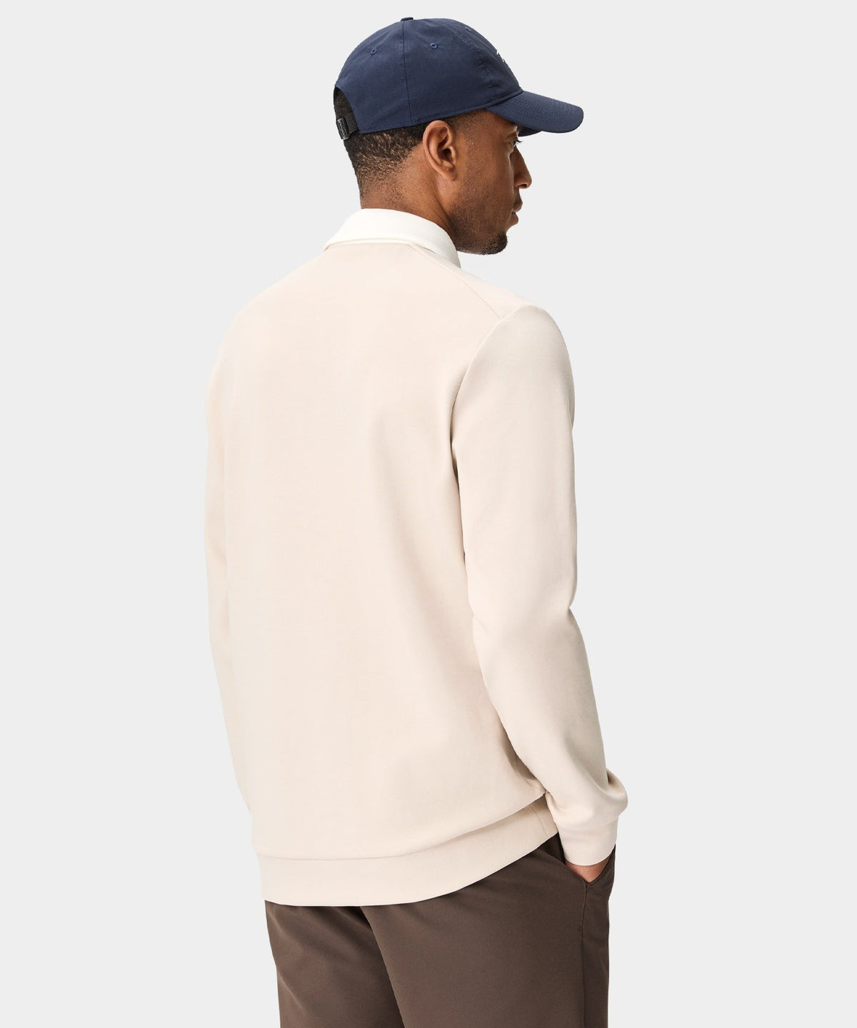 Blades Tan Polo Sweatshirt