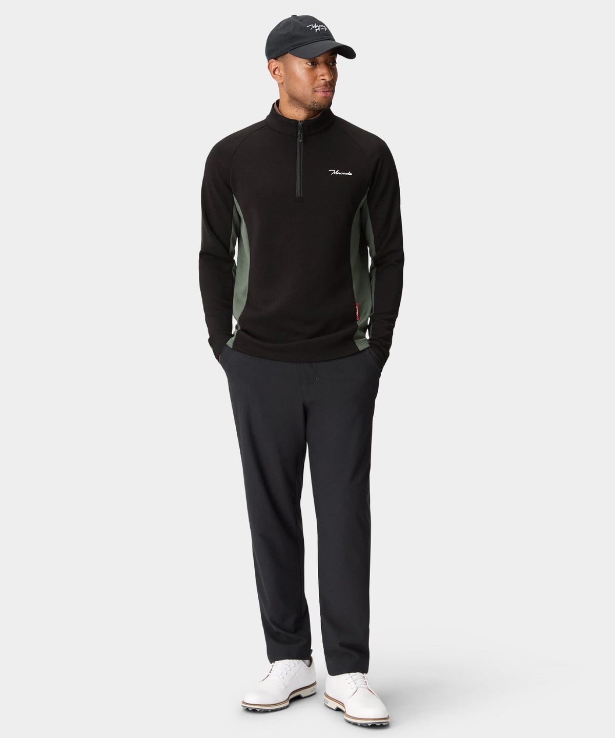 Black TX Course Quarter Zip