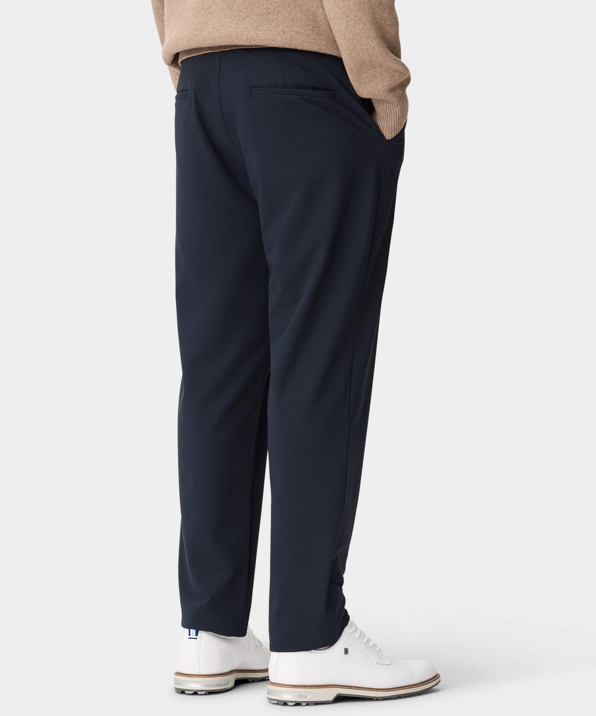 Lightweight Navy Relaxed Trouser