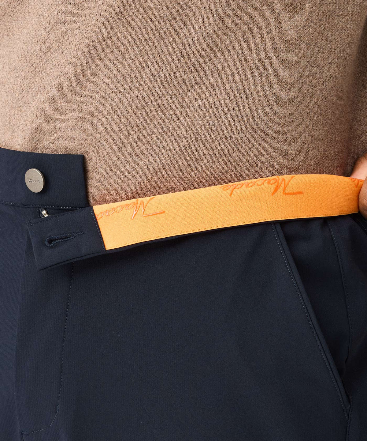 Lightweight Navy Relaxed Trouser