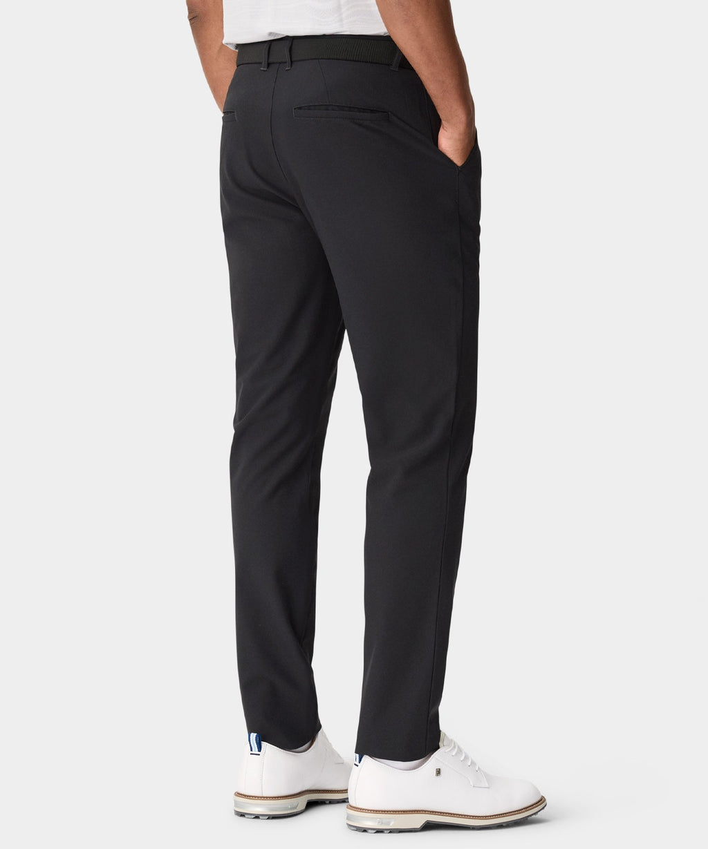 Lightweight Ash Black Slim Trouser