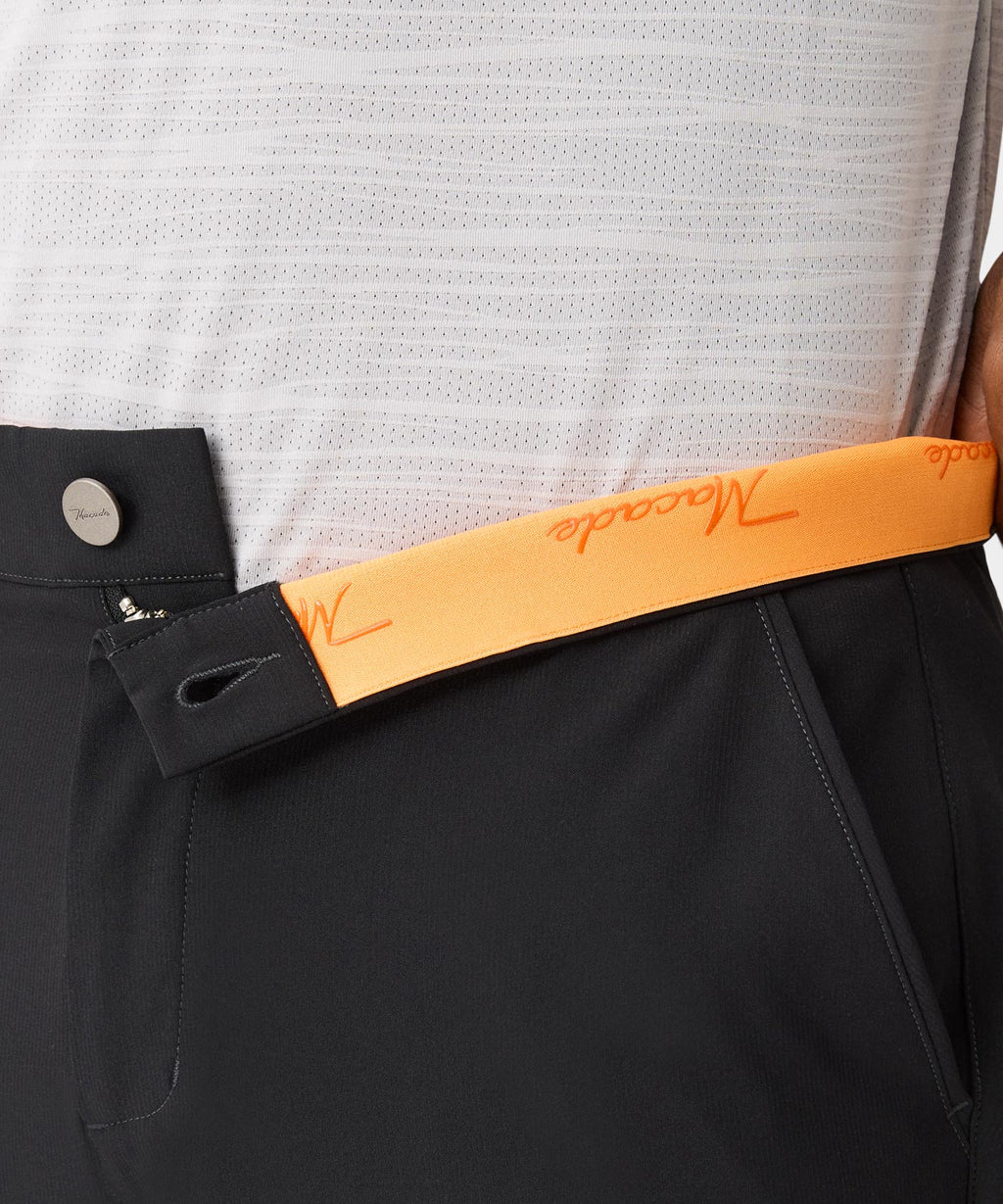 Lightweight Ash Black Slim Trouser