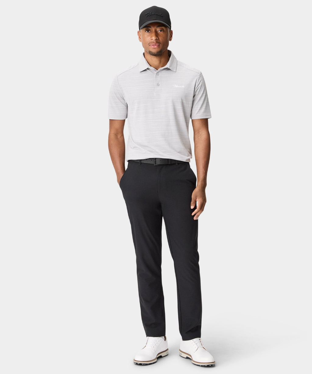 Lightweight Ash Black Slim Trouser