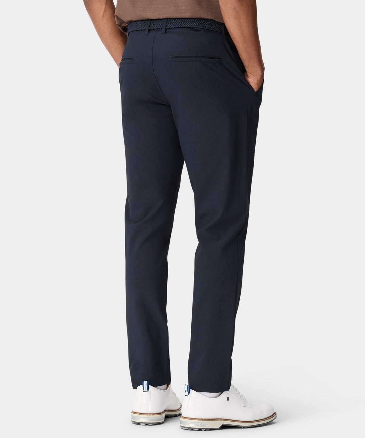 Lightweight Navy Slim Trouser