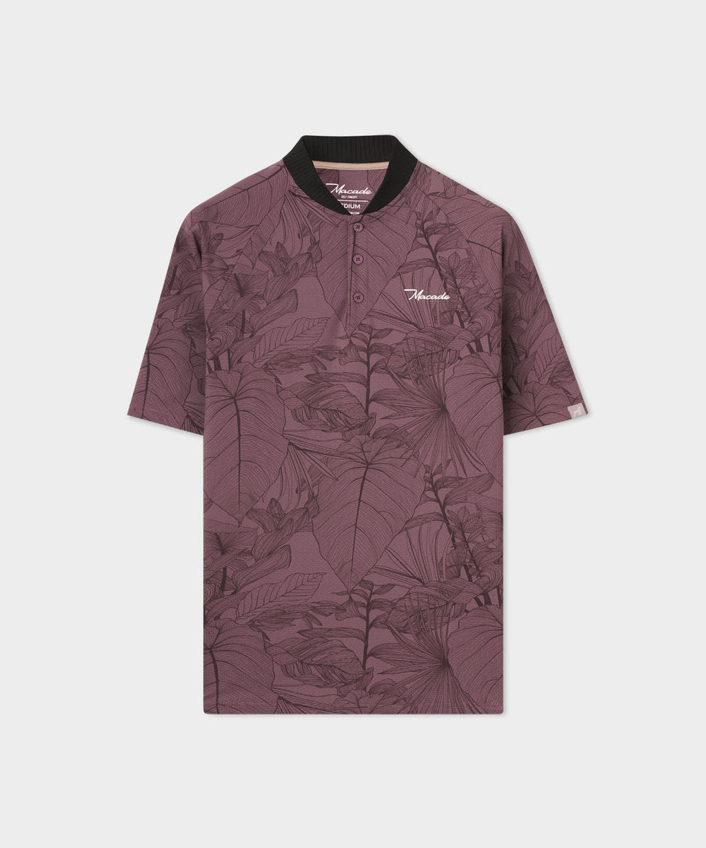 Men's Crew TR Bomber Shirt - Mauve