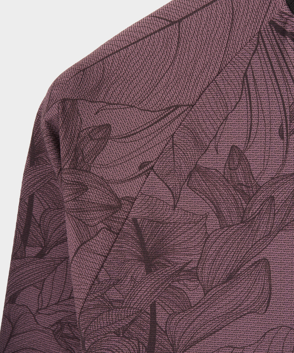 Men's Crew TR Bomber Shirt - Mauve