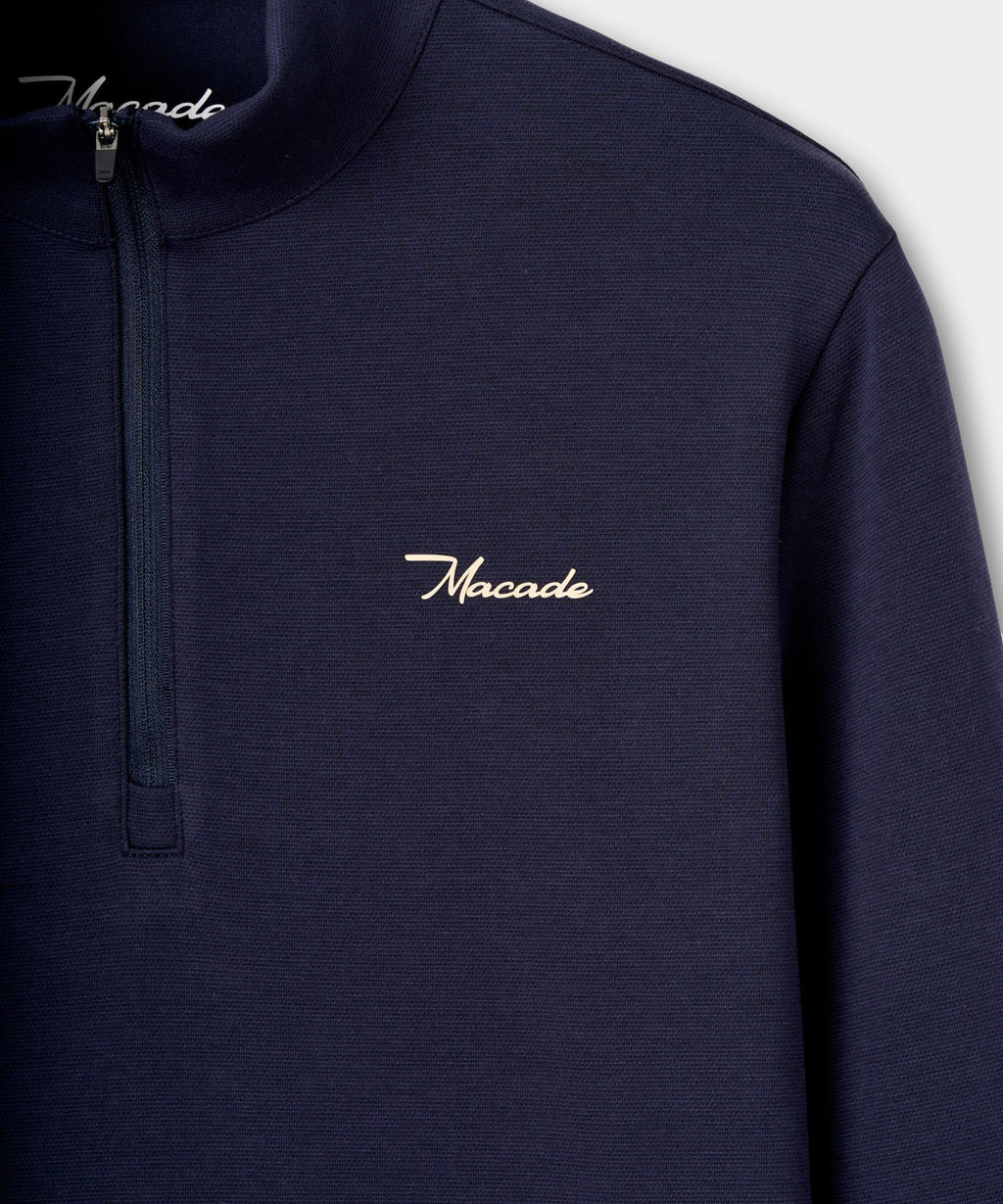 Women's Zoe Flex Quarter Zip - Blue