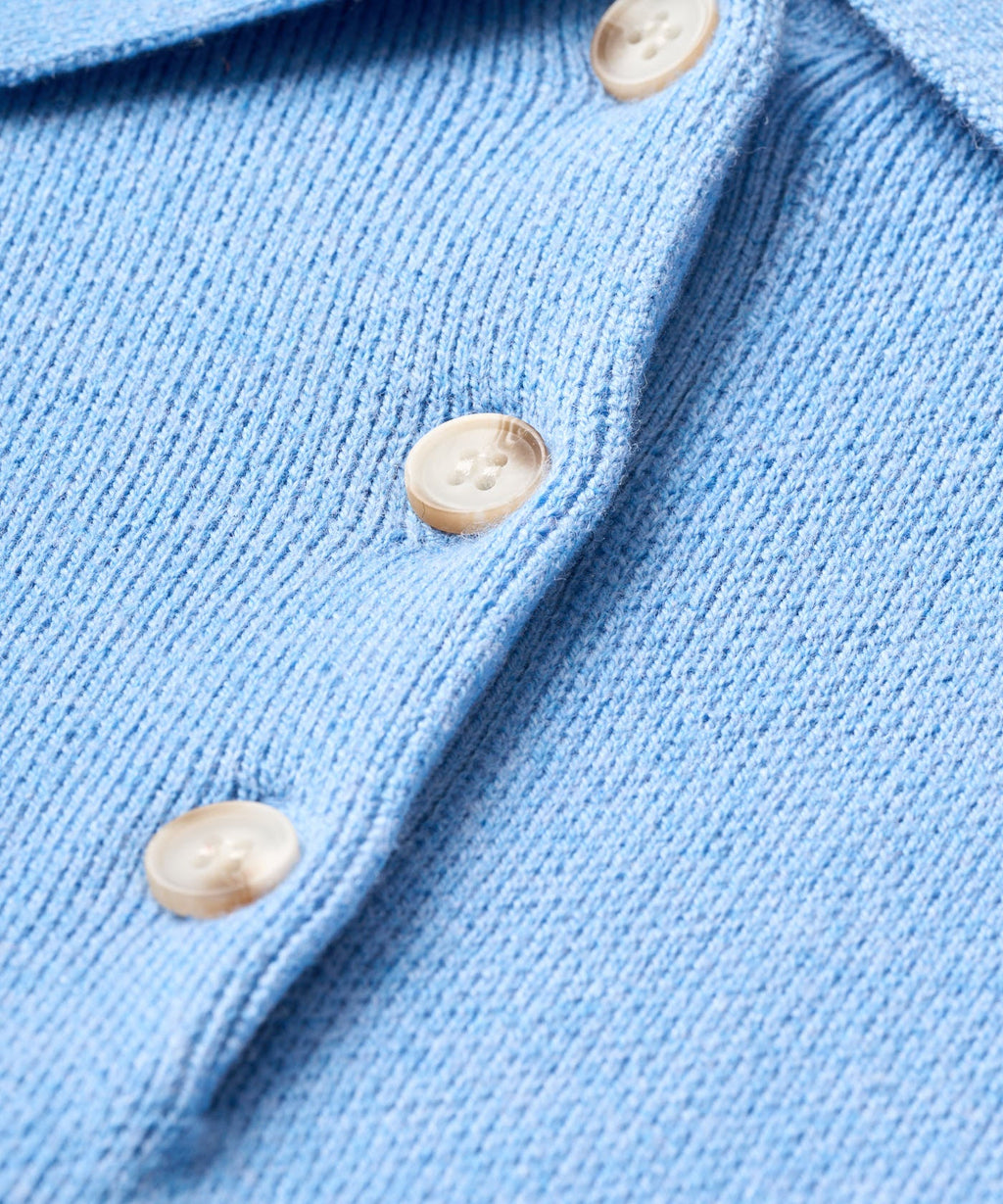 Ivy Sky Blue Knit Sweater