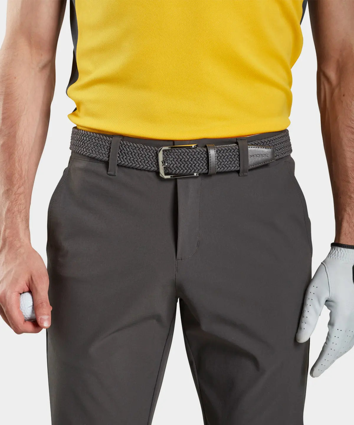 Men's Elastic Grey Belt