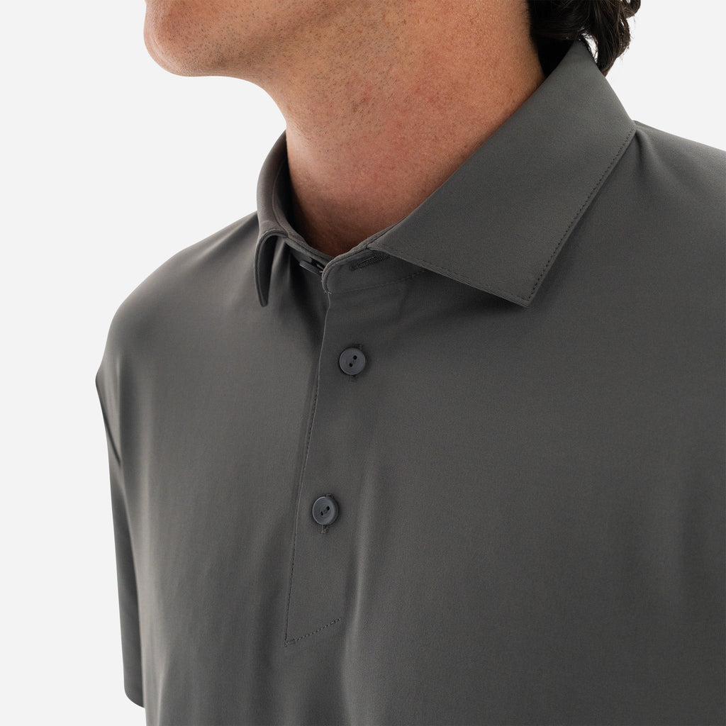 Performance Tech Polo - Charcoal