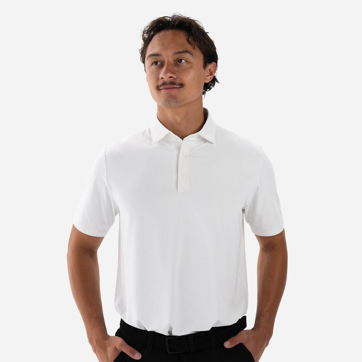 Performance Tech Polo - Classic White