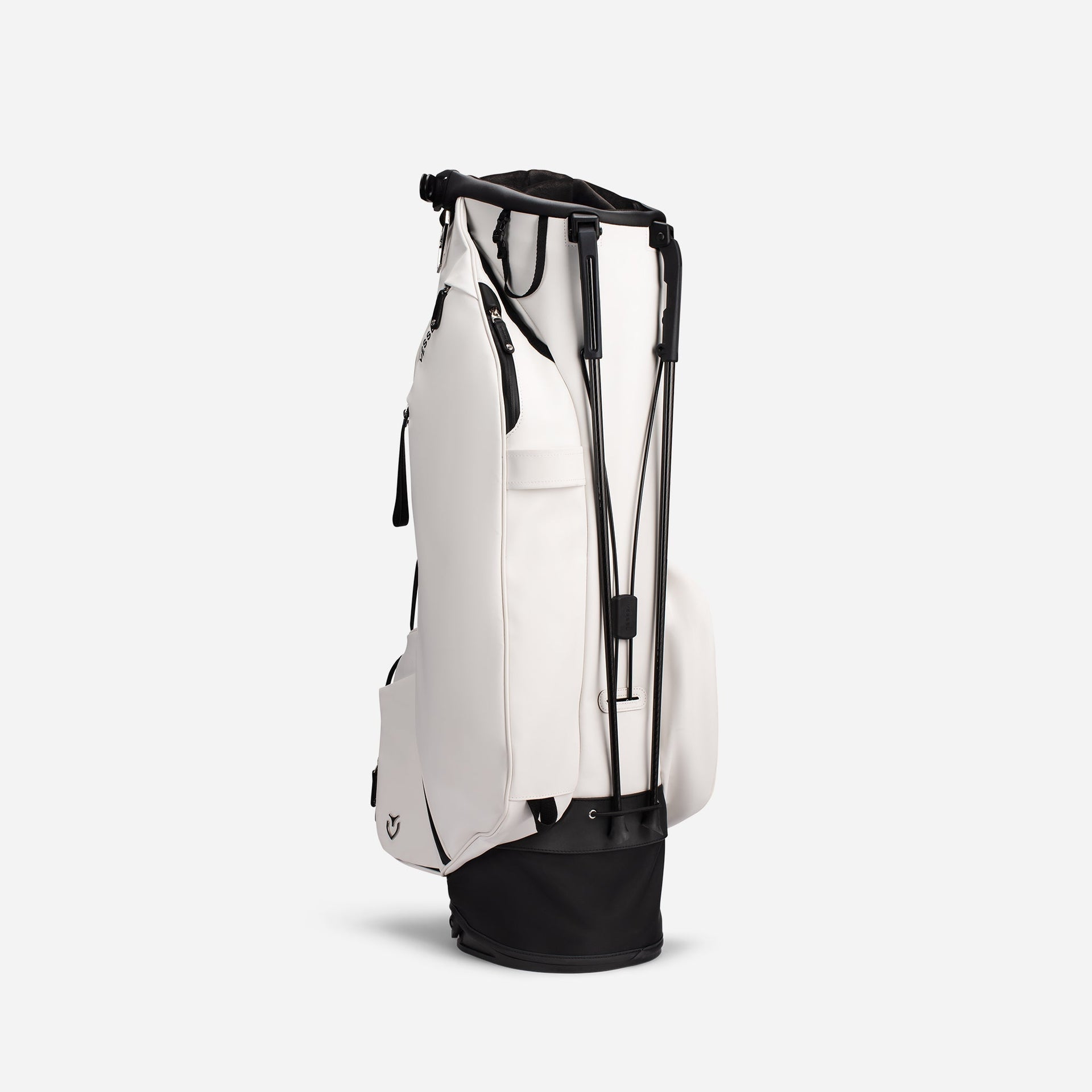 Player V Stand in Pebbled White