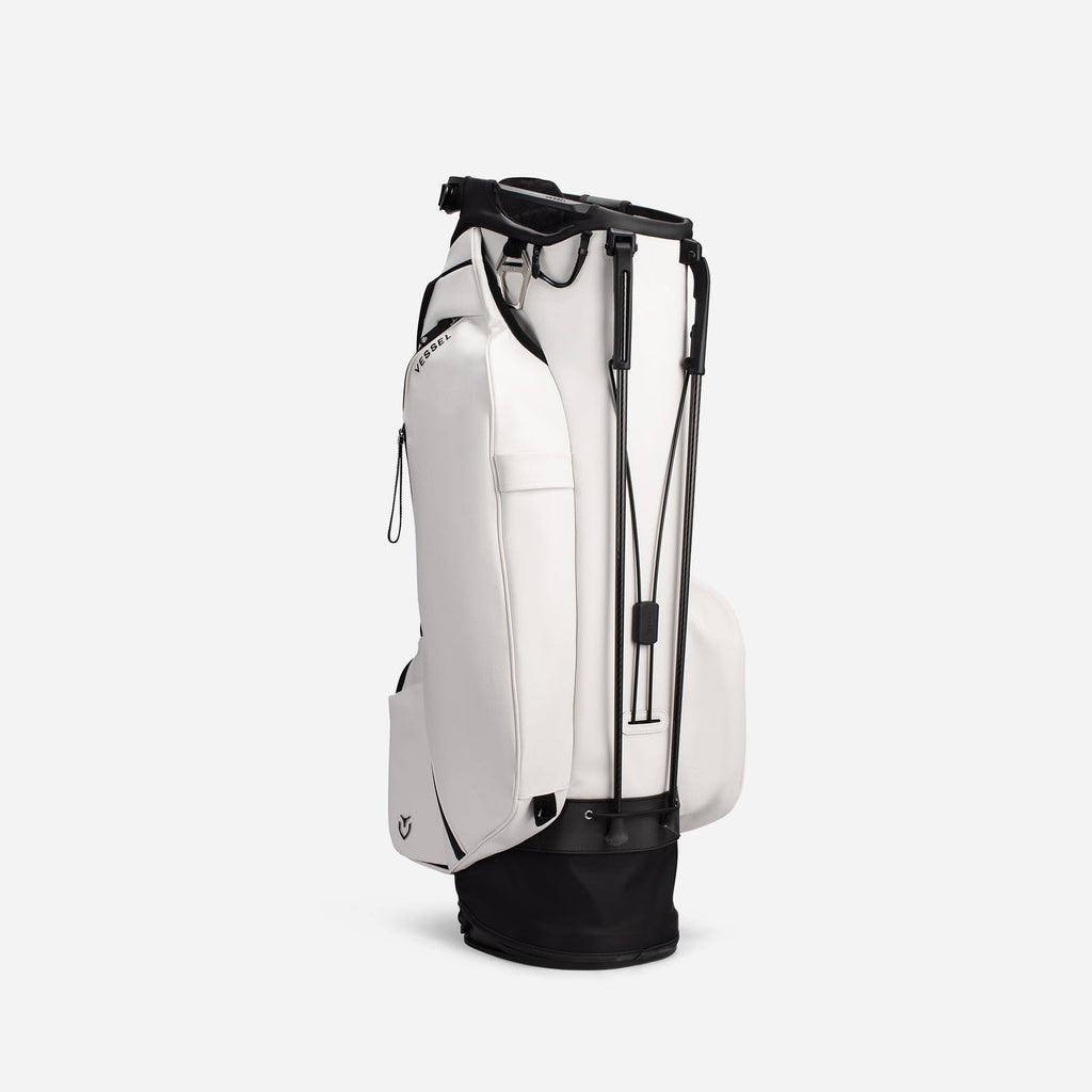 Player V Pro Stand in Pebbled White