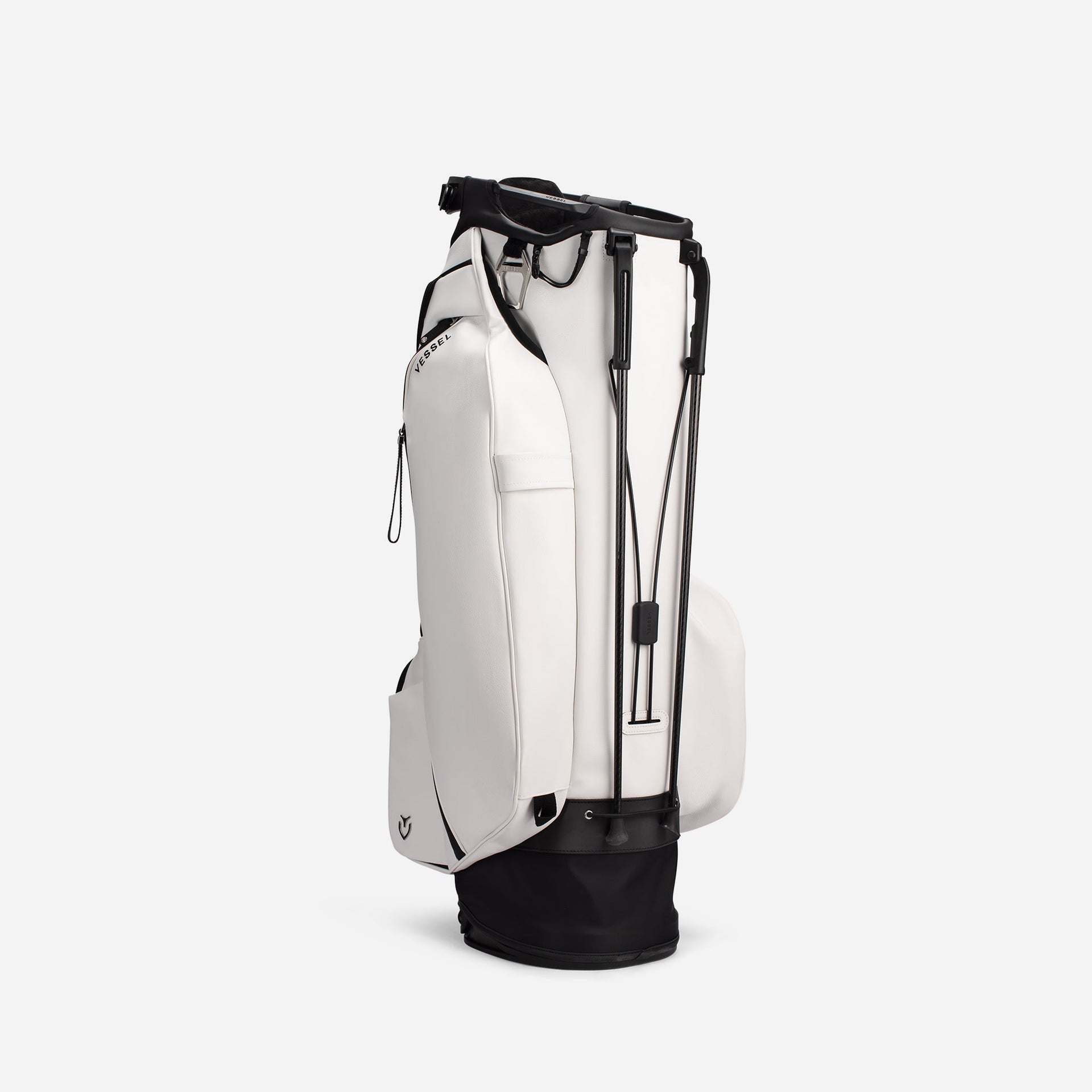 Player V Pro Stand in Pebbled White