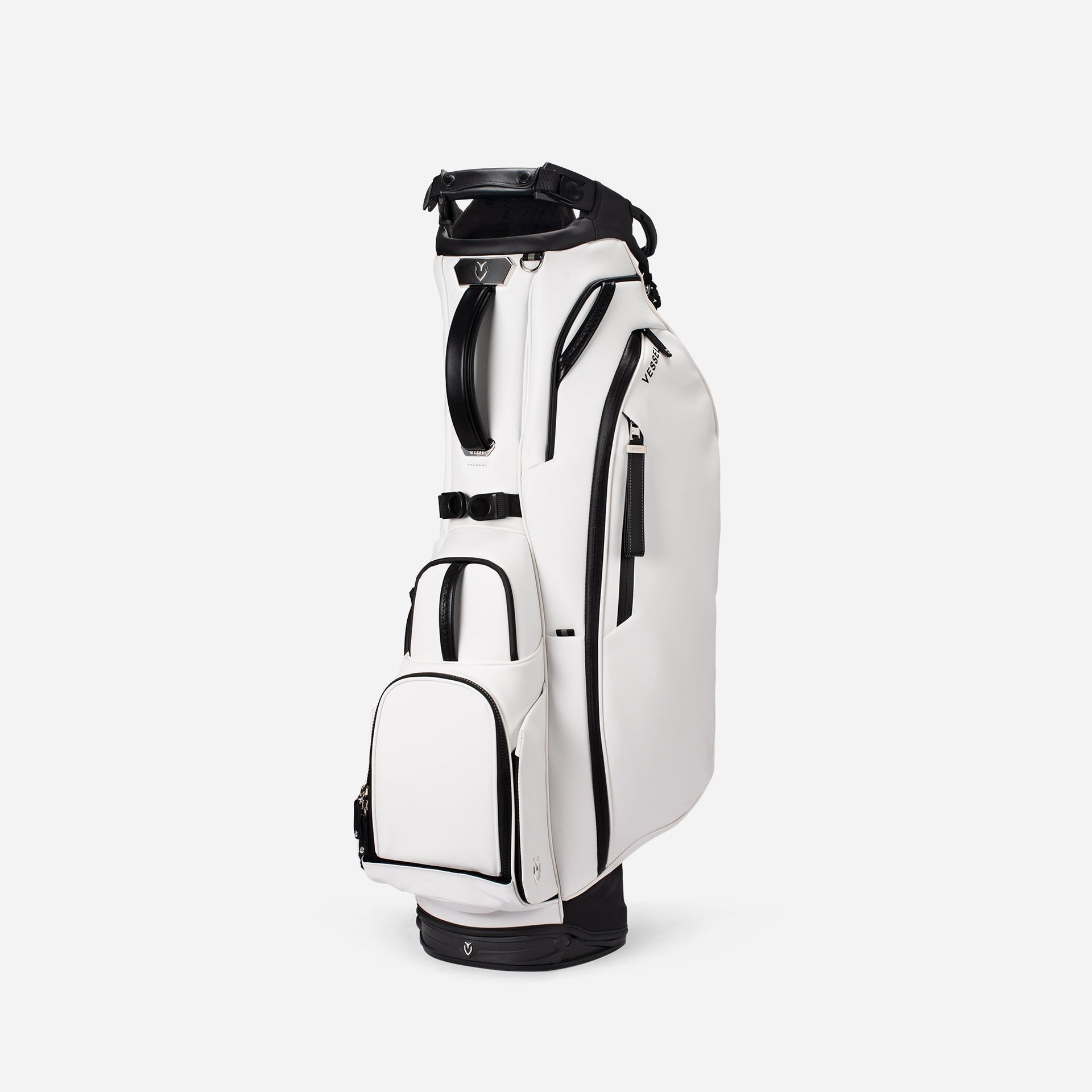Player V Pro Stand in Pebbled White
