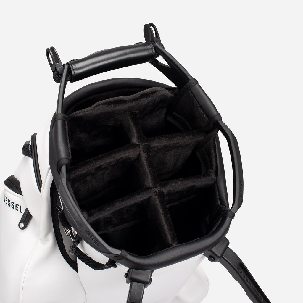 Player V Pro Stand in Pebbled White