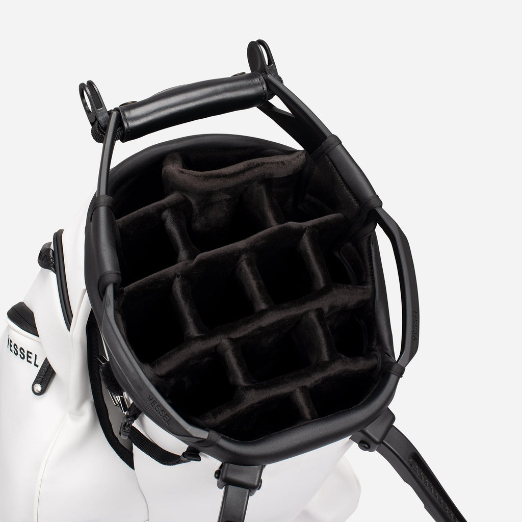 Player V Pro Stand in Pebbled White