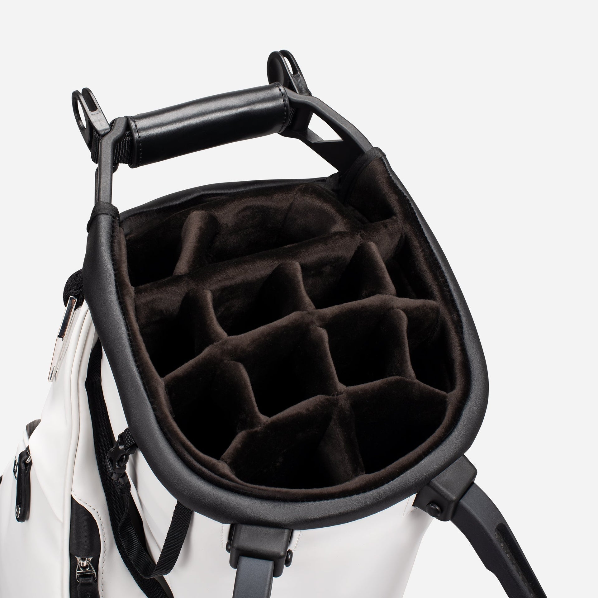 Player V Stand in Pebbled White