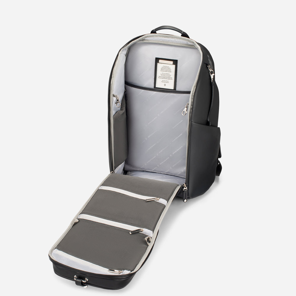 PrimeX 2.0 Plus Backpack in Pebbled Black