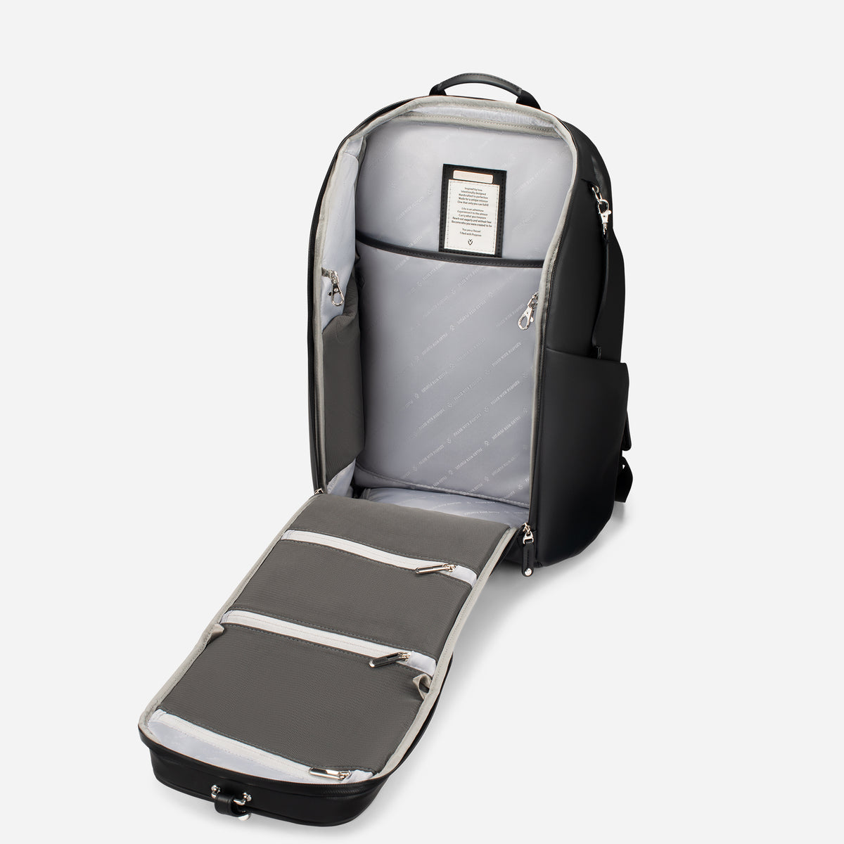 PrimeX 2.0 Backpack in Pebbled Black