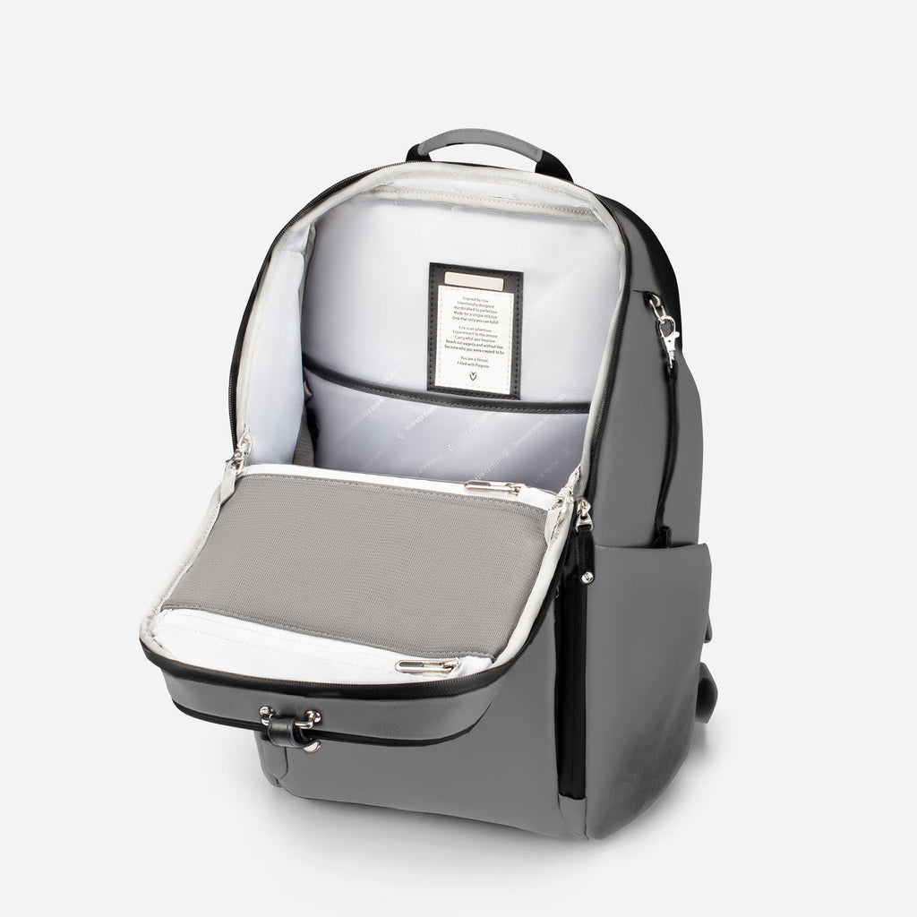 PrimeX 2.0 Backpack in Pebbled Grey