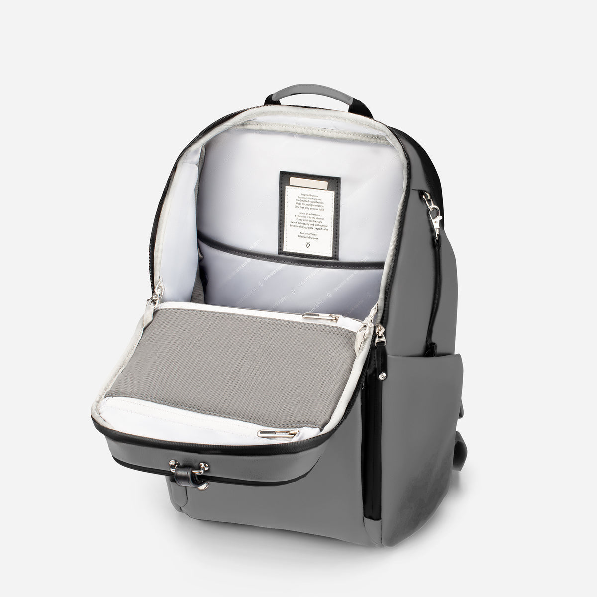 PrimeX 2.0 Backpack in Pebbled Grey