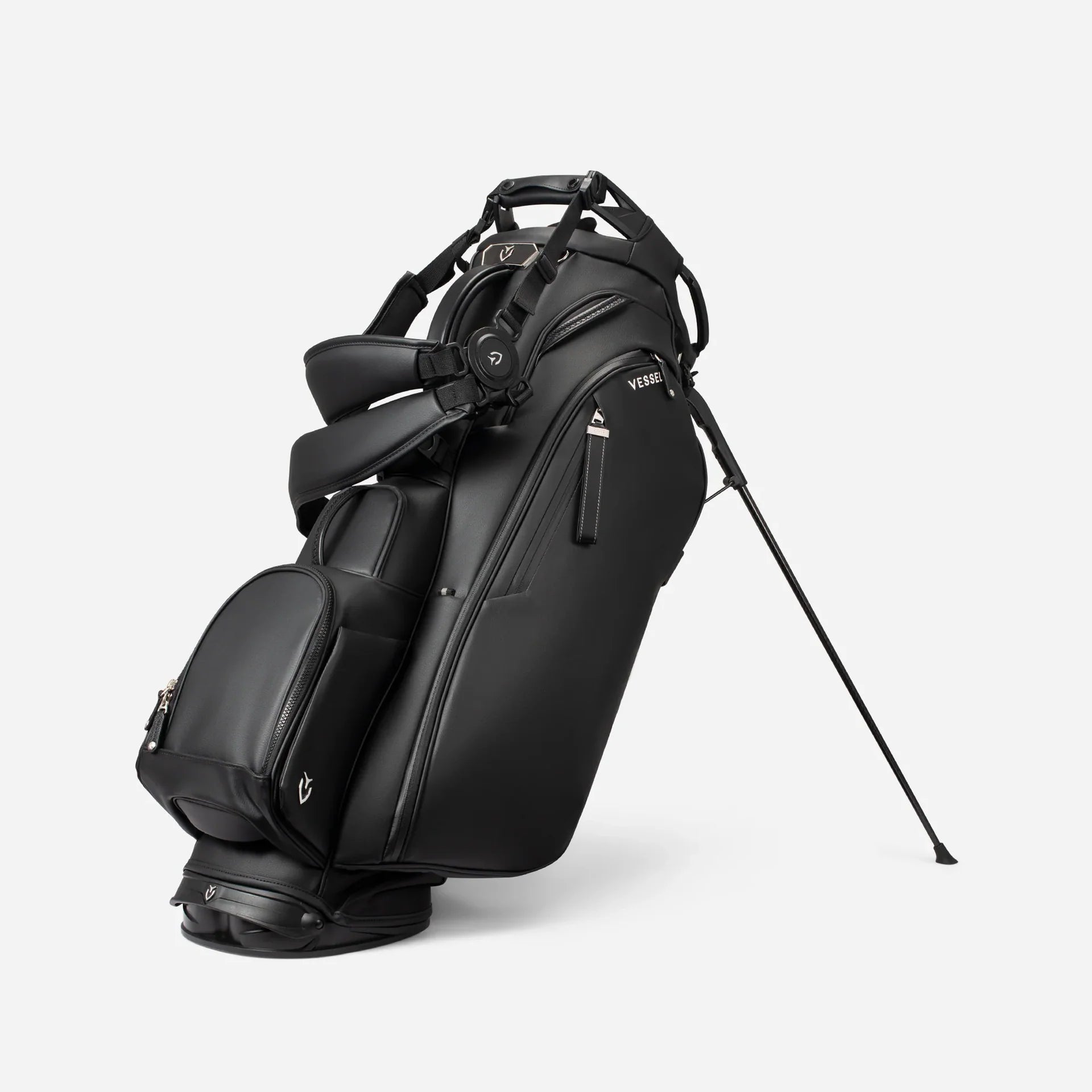Player V Pro Stand in Pebbled Black