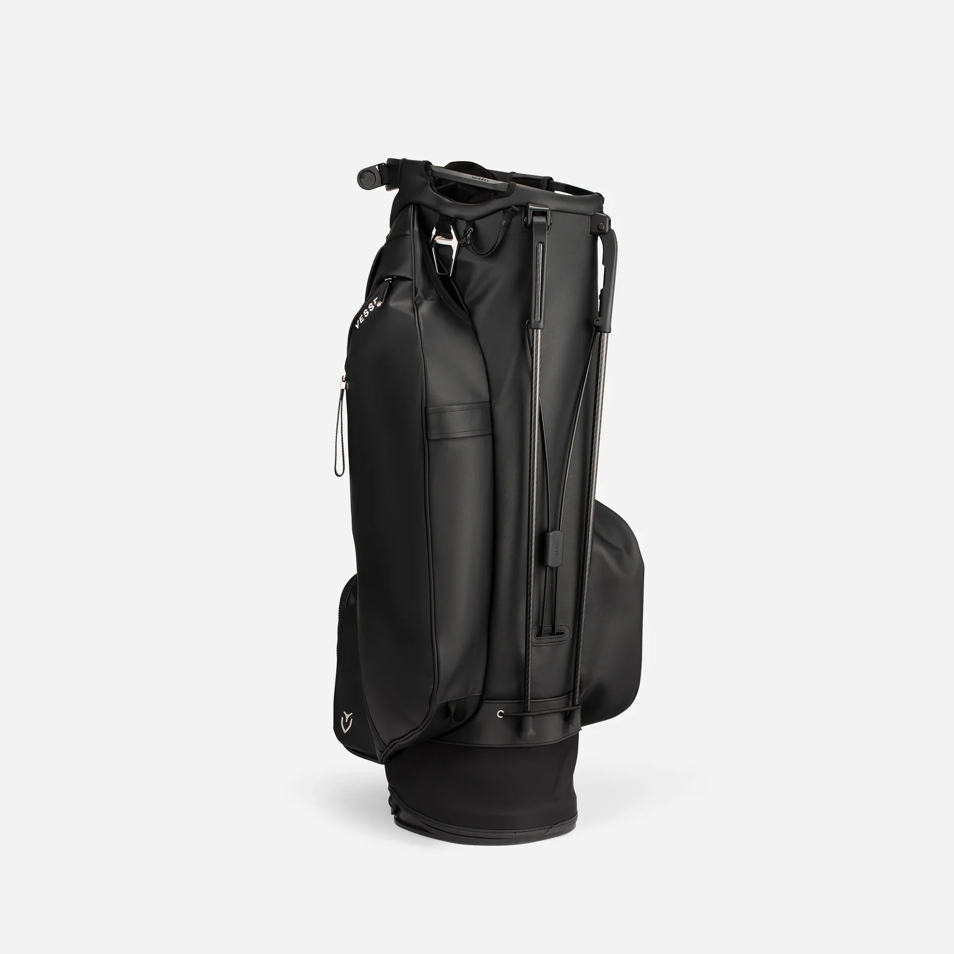Player V Pro Stand in Pebbled Black